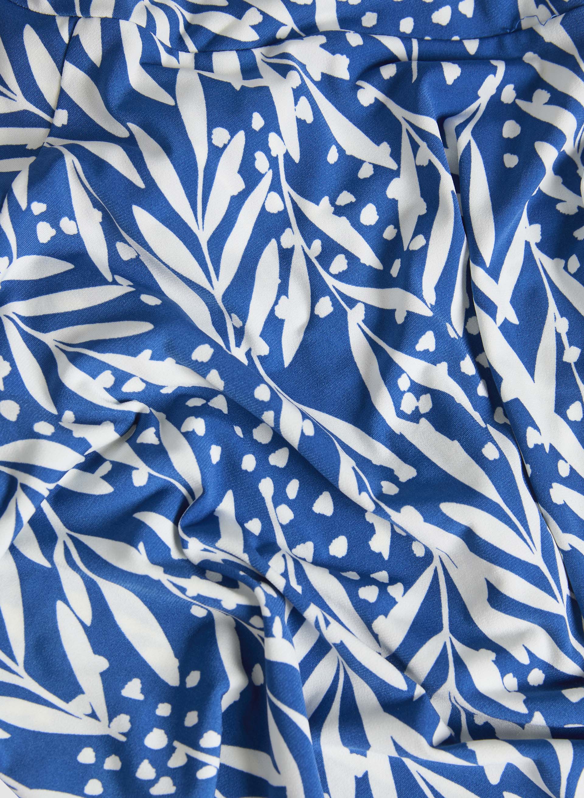 Printed V-Neck Jersey Dress - Image 7