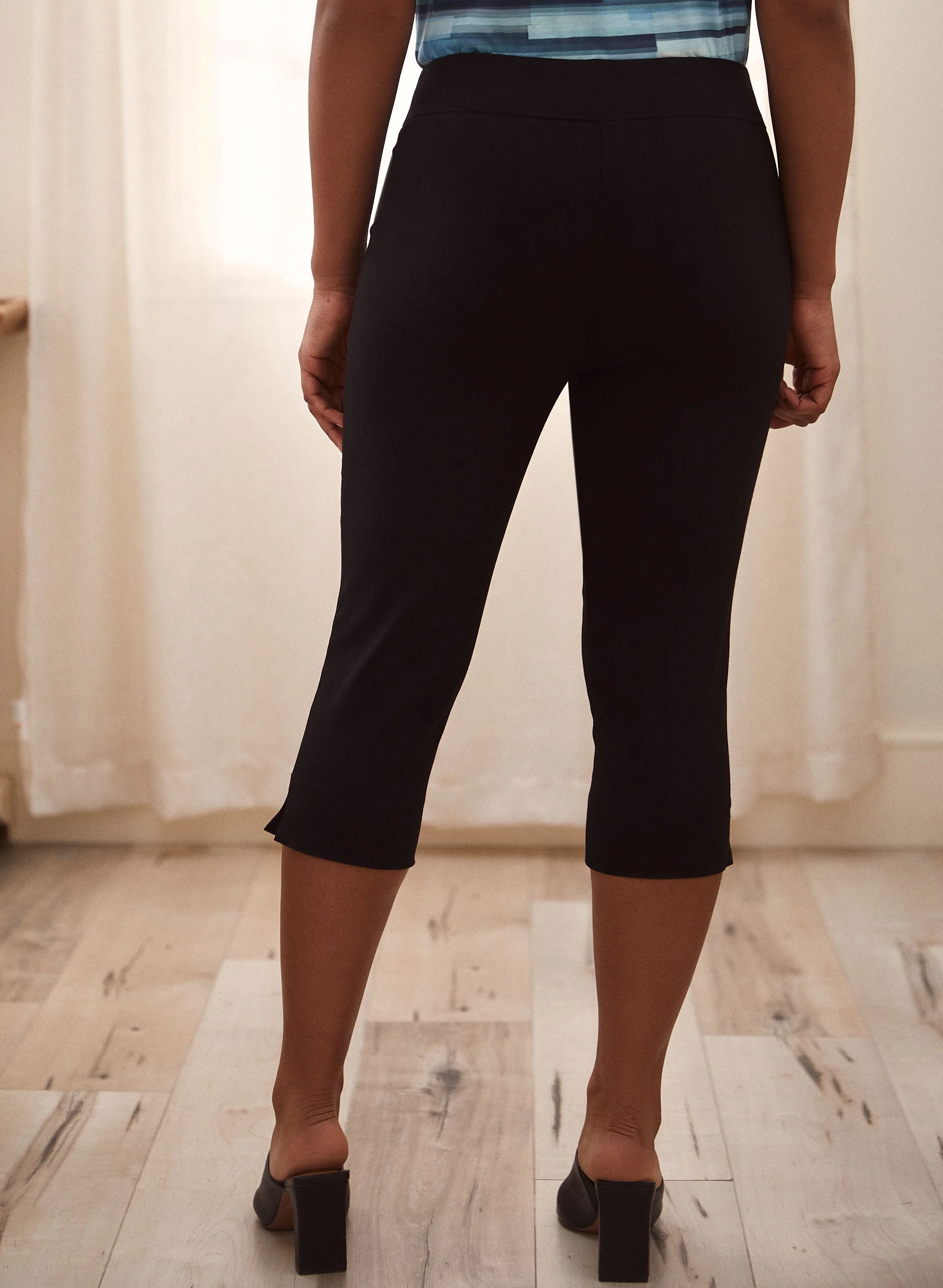 Pull-On Bengaline Capris - Image 2