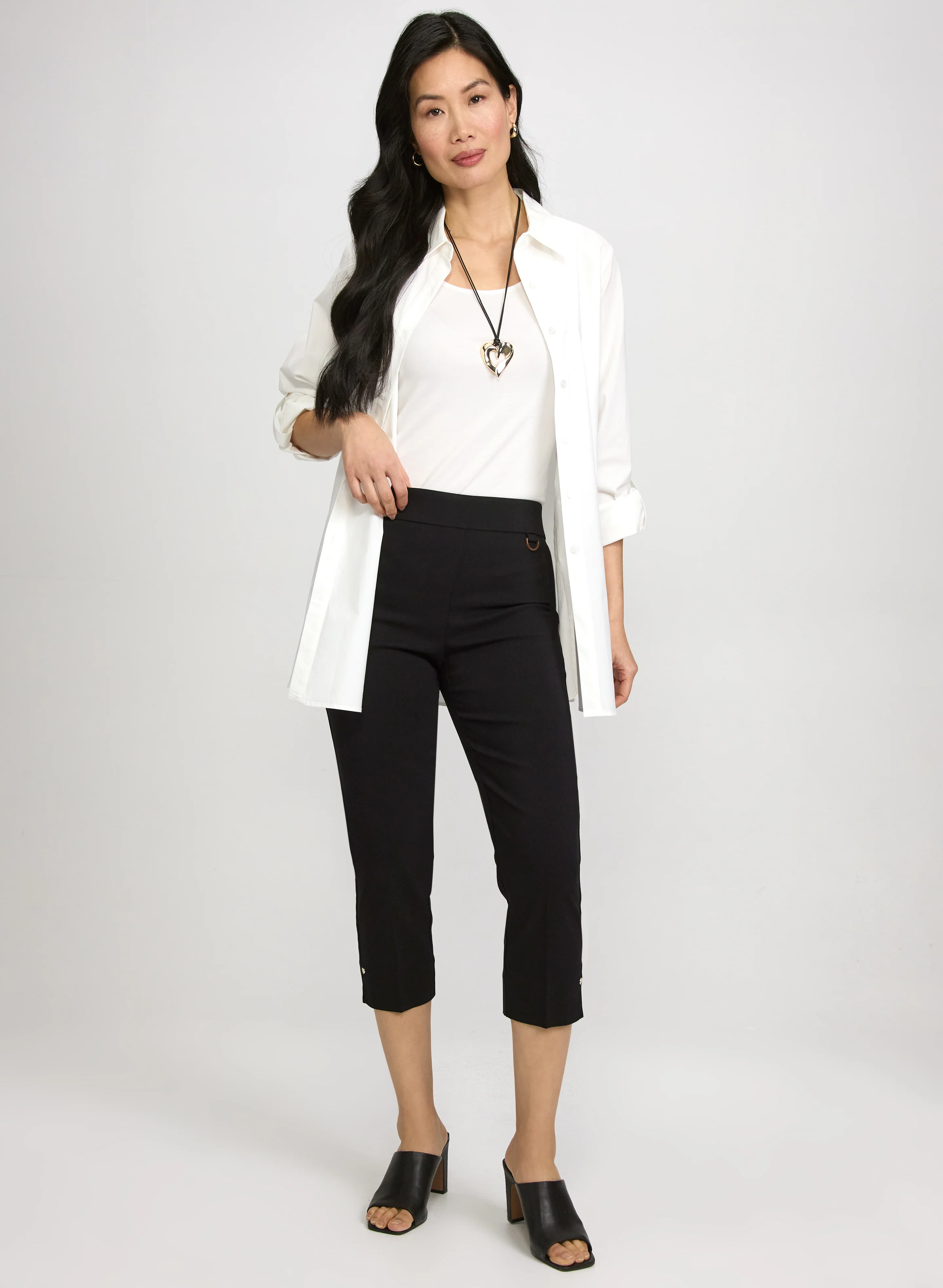 Pull-On Bengaline Capris - Image 3