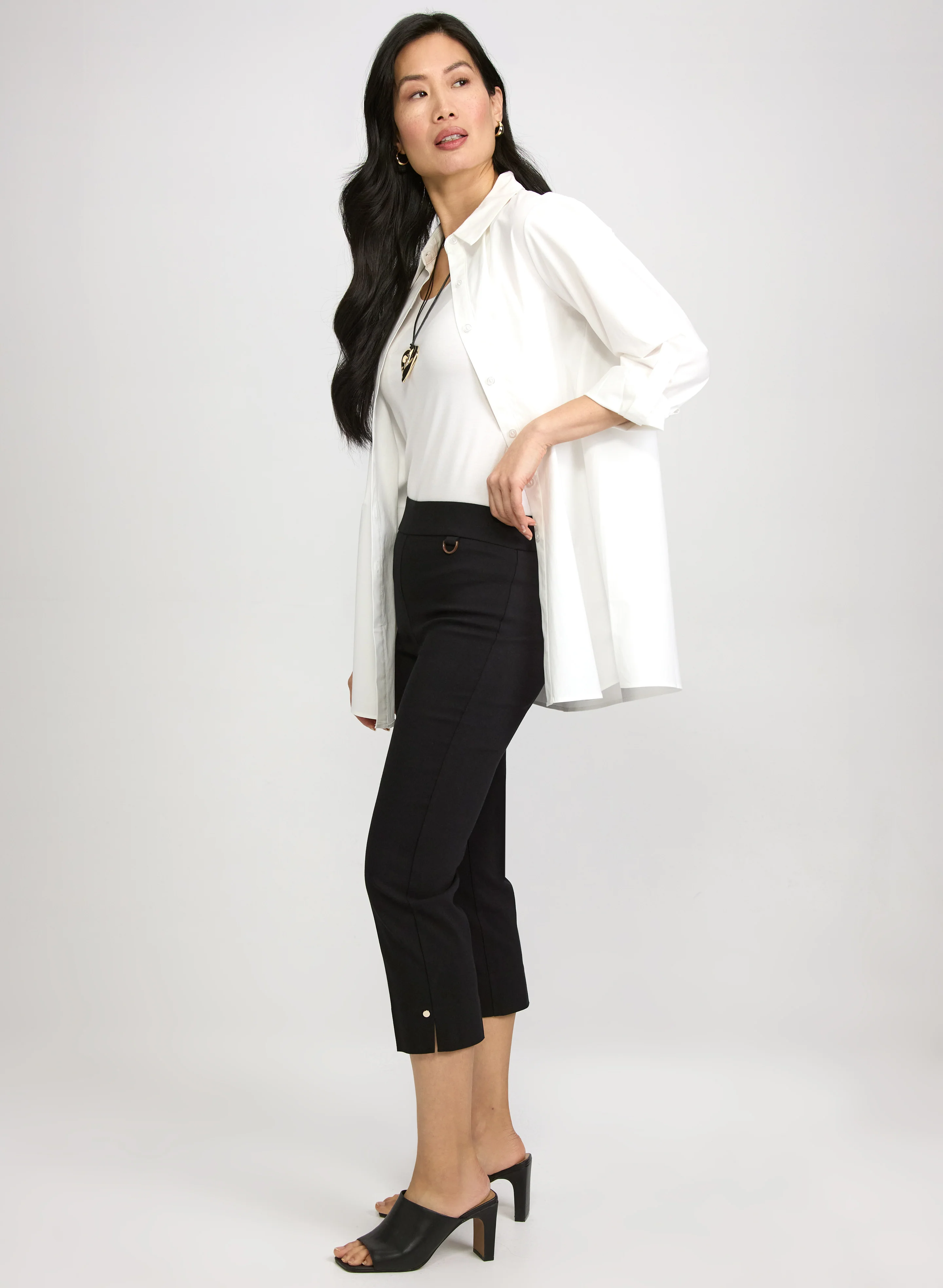 Pull-On Bengaline Capris - Image 5
