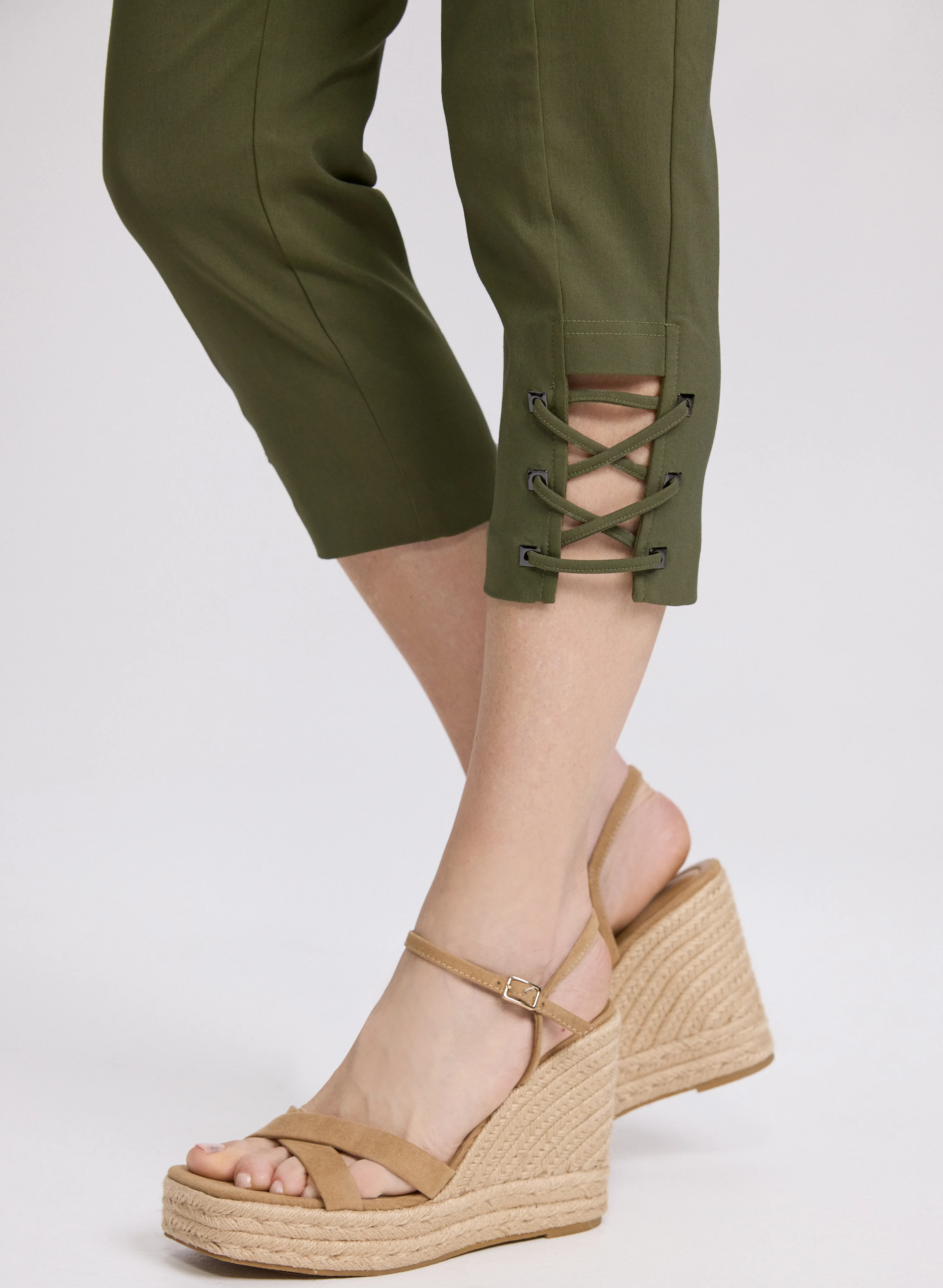 Pull-On Bengaline Capris - Image 5