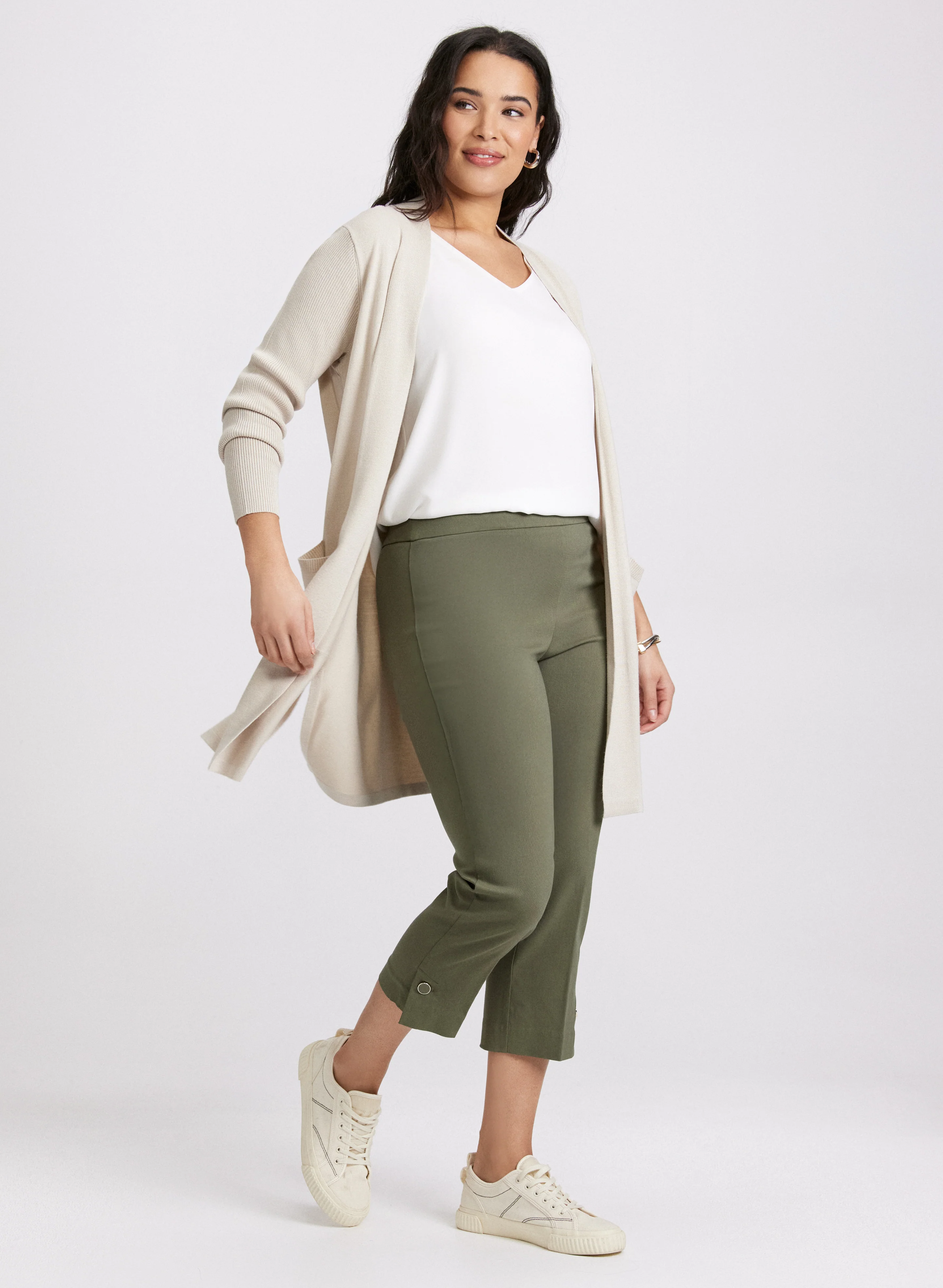 Pull-On Bengaline Capris - Image 3