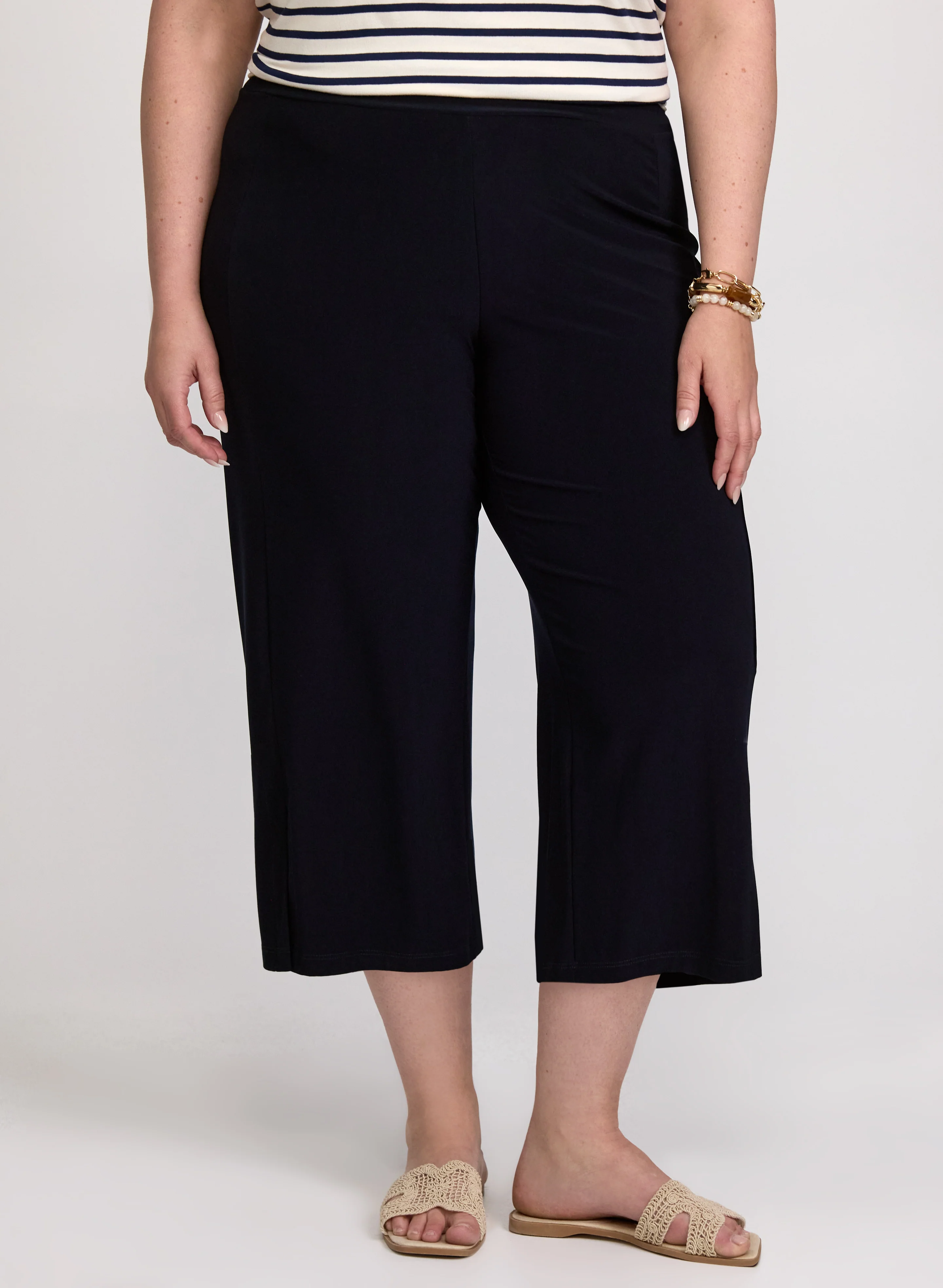 Jersey Pull-On Capris
