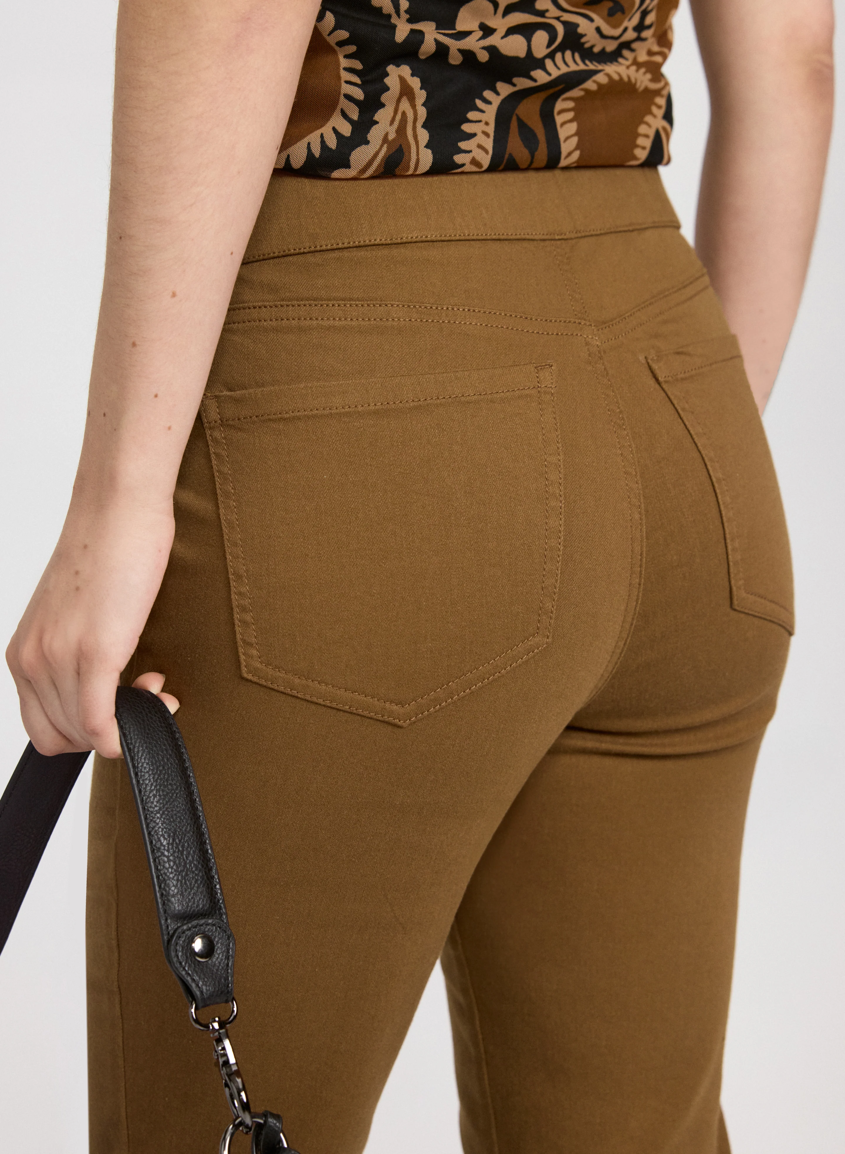 Pull-On Denim Pants - Image 5