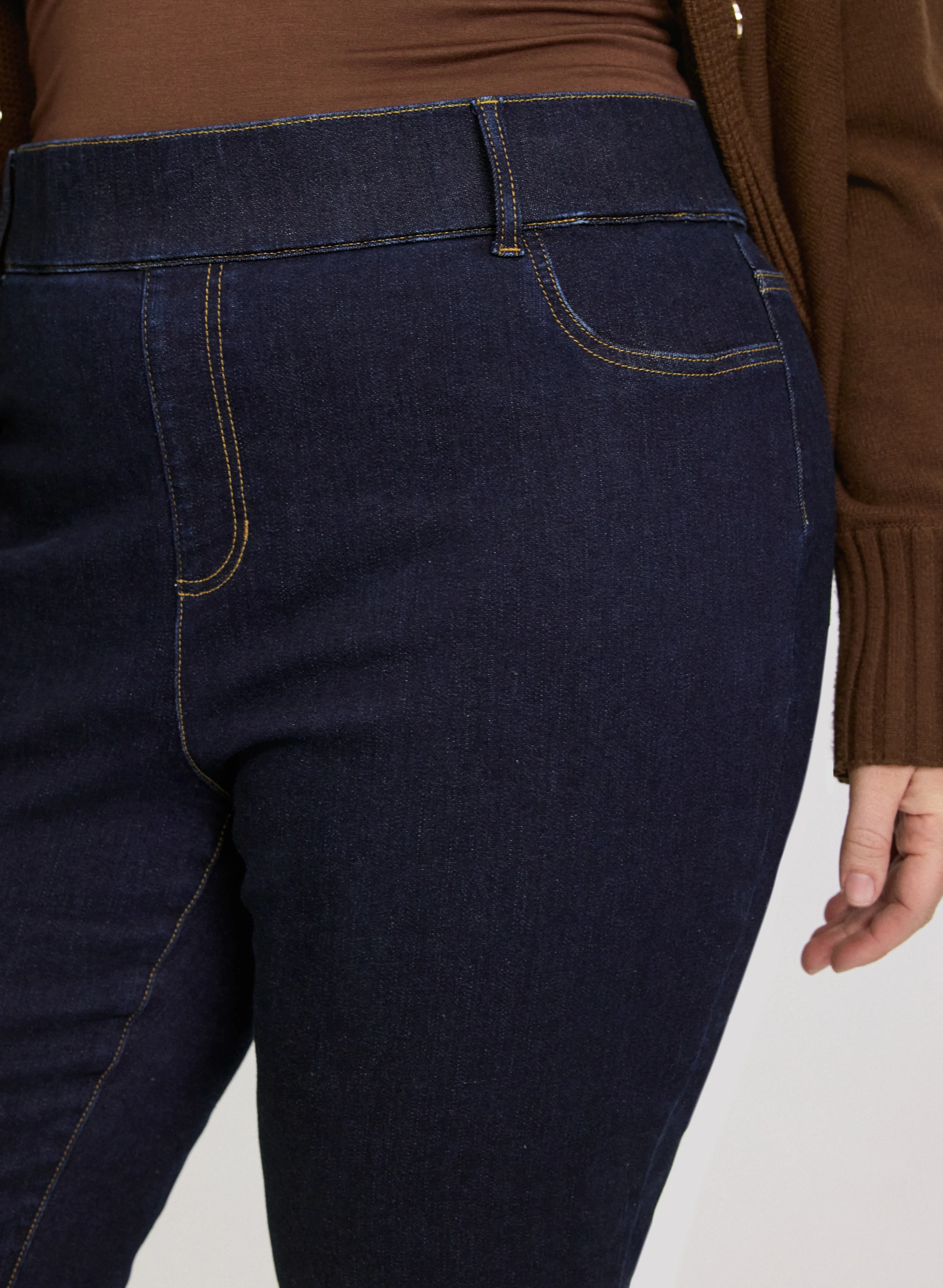 Pull-On Flare-Leg Jeans - Image 5