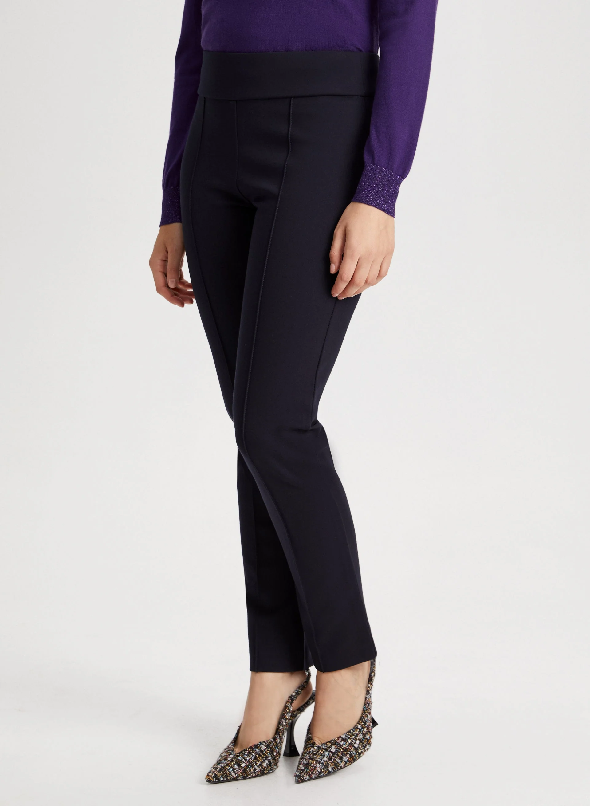 Pull-On Ponte de Roma Pants