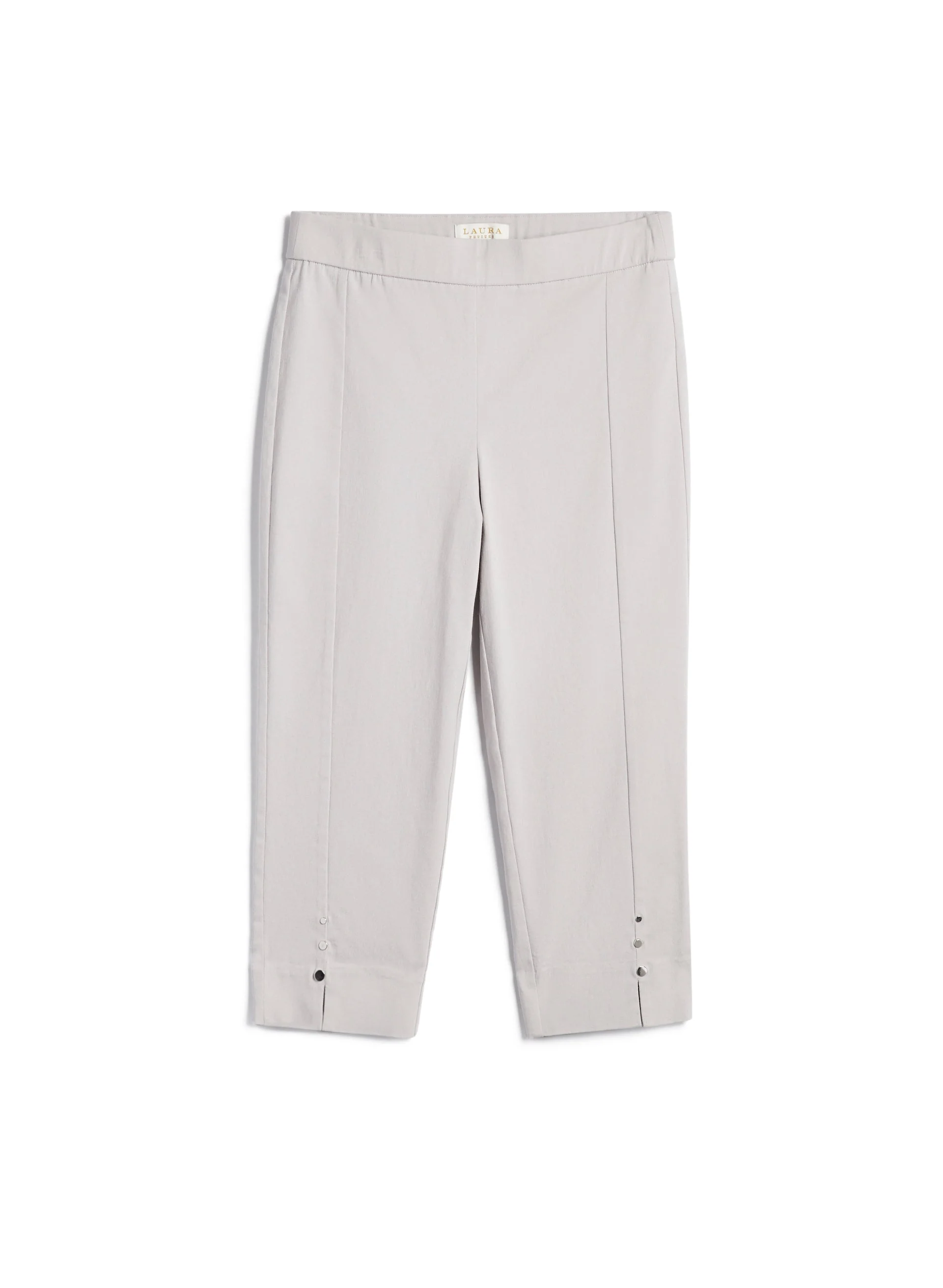 Pull-On Side Slit Capris - Image 6