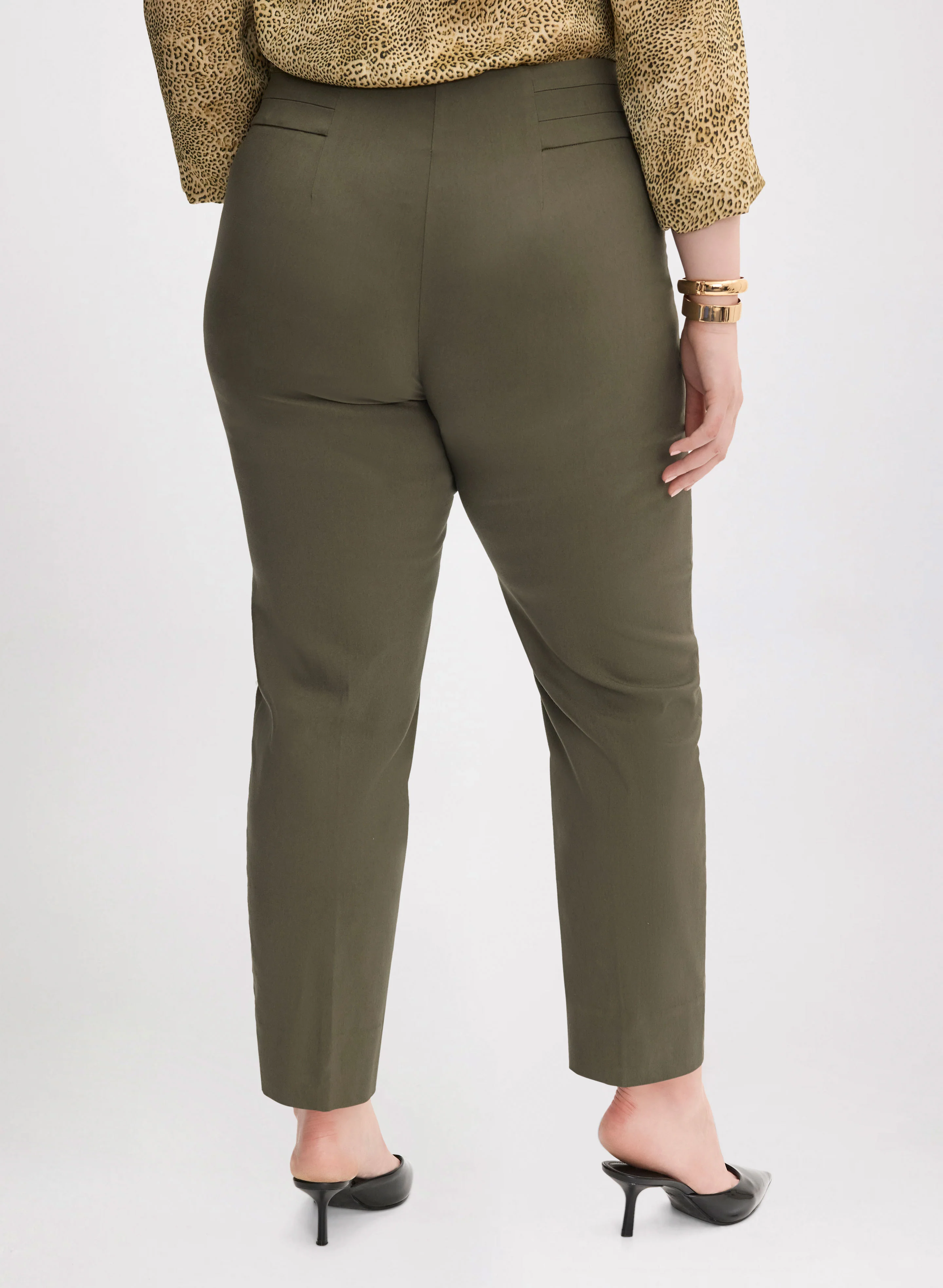 Sofia Pull-On Slim Leg Pants - Regular - Image 4
