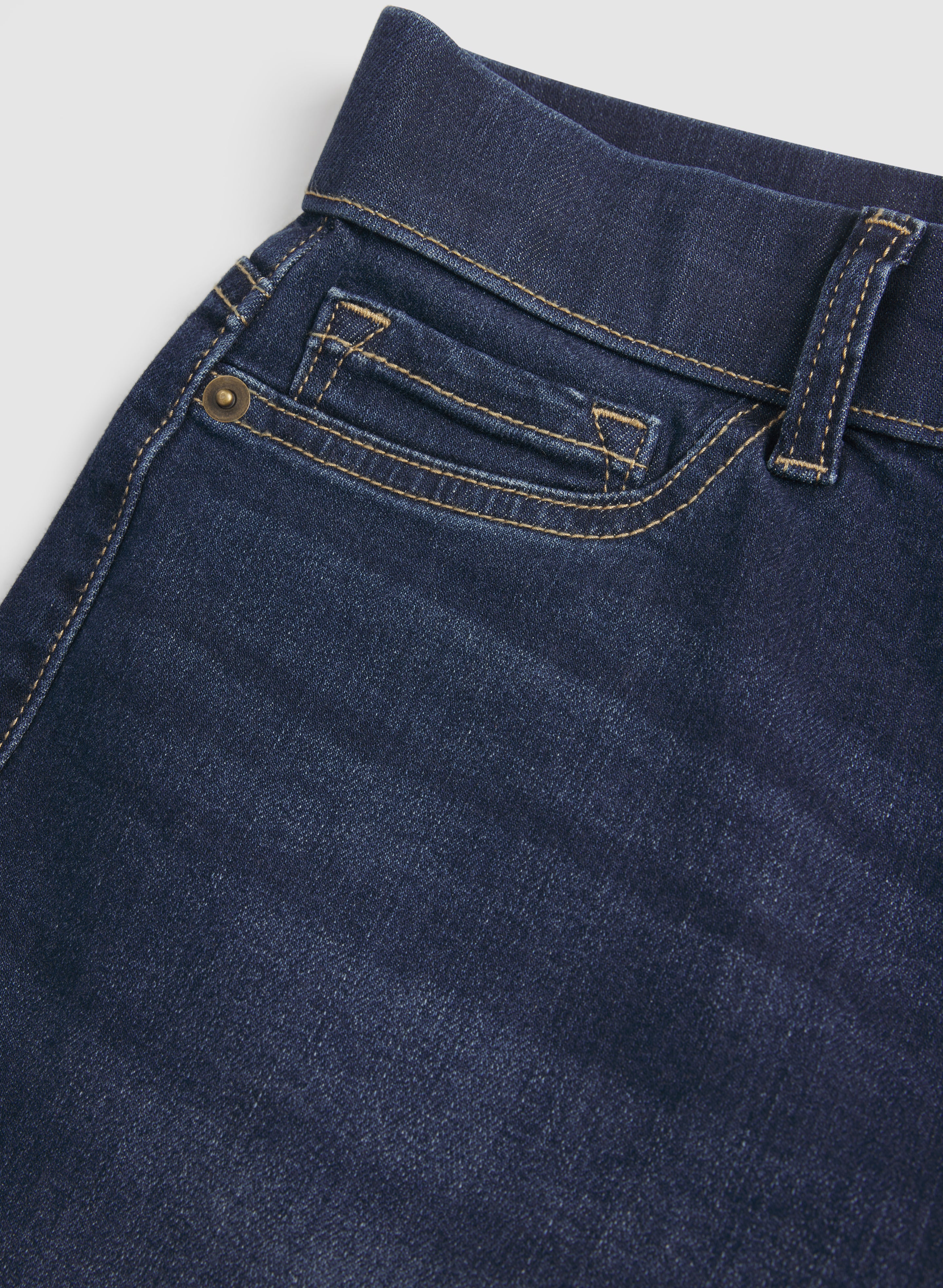 Pull-On Straight-Leg Jeans - Image 7