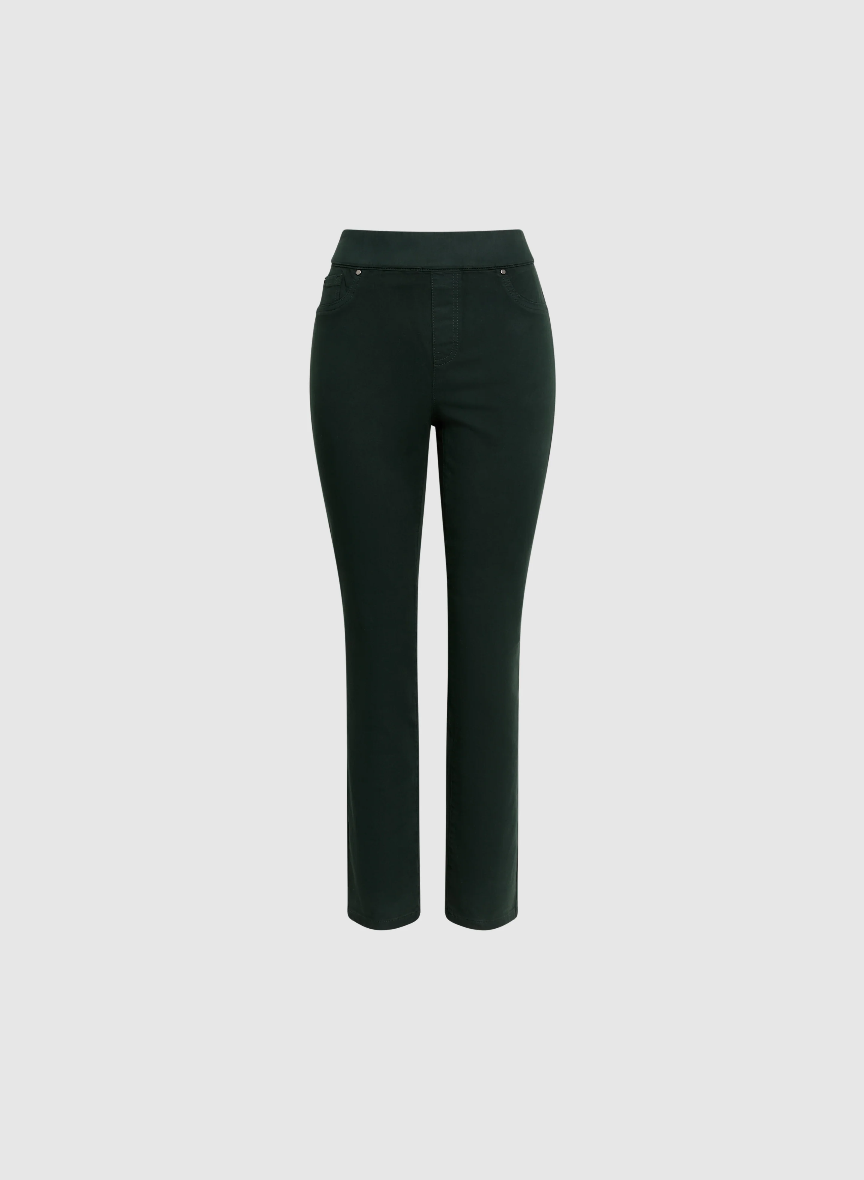 Pull-On Straight Leg Jeans - Image 6