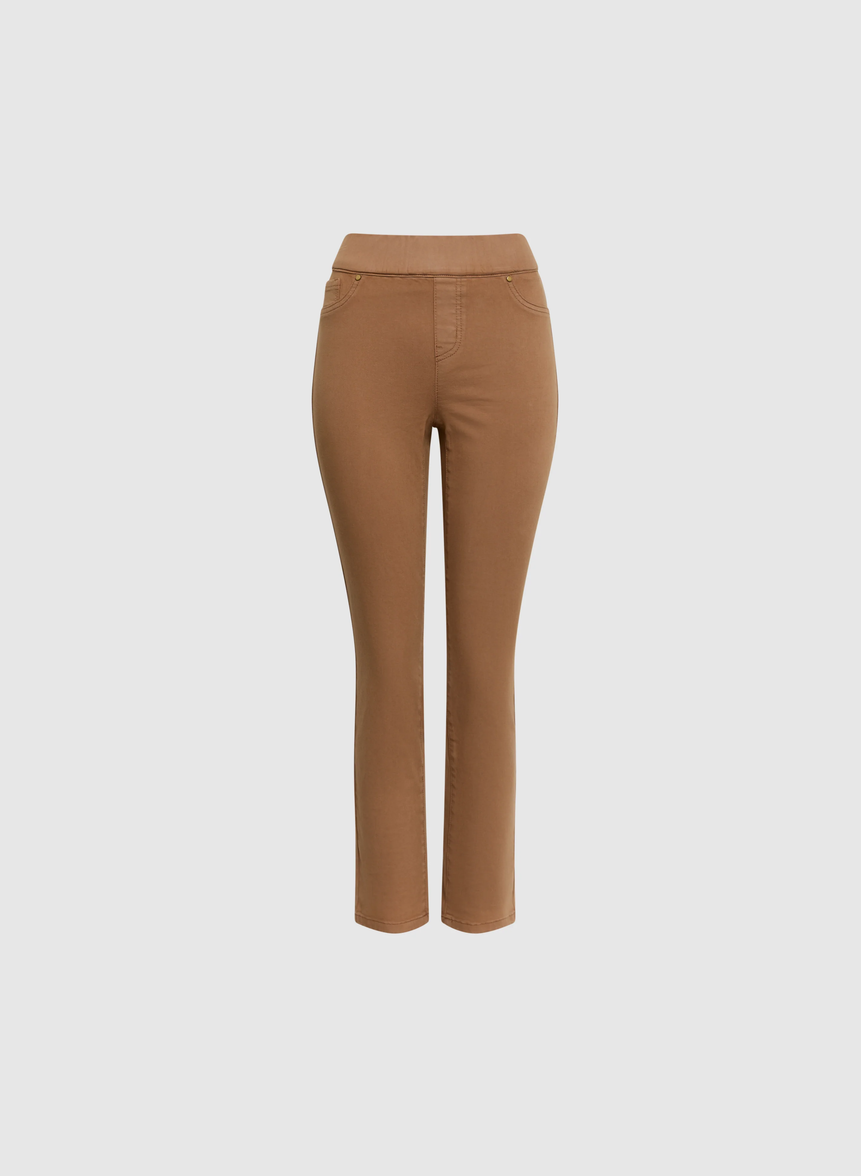 Pull-On Straight Leg Jeans - Image 6