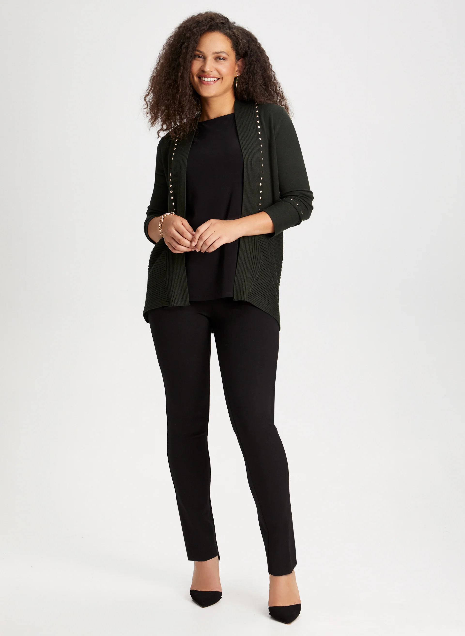 Pull-On Straight Leg Pants - Image 3
