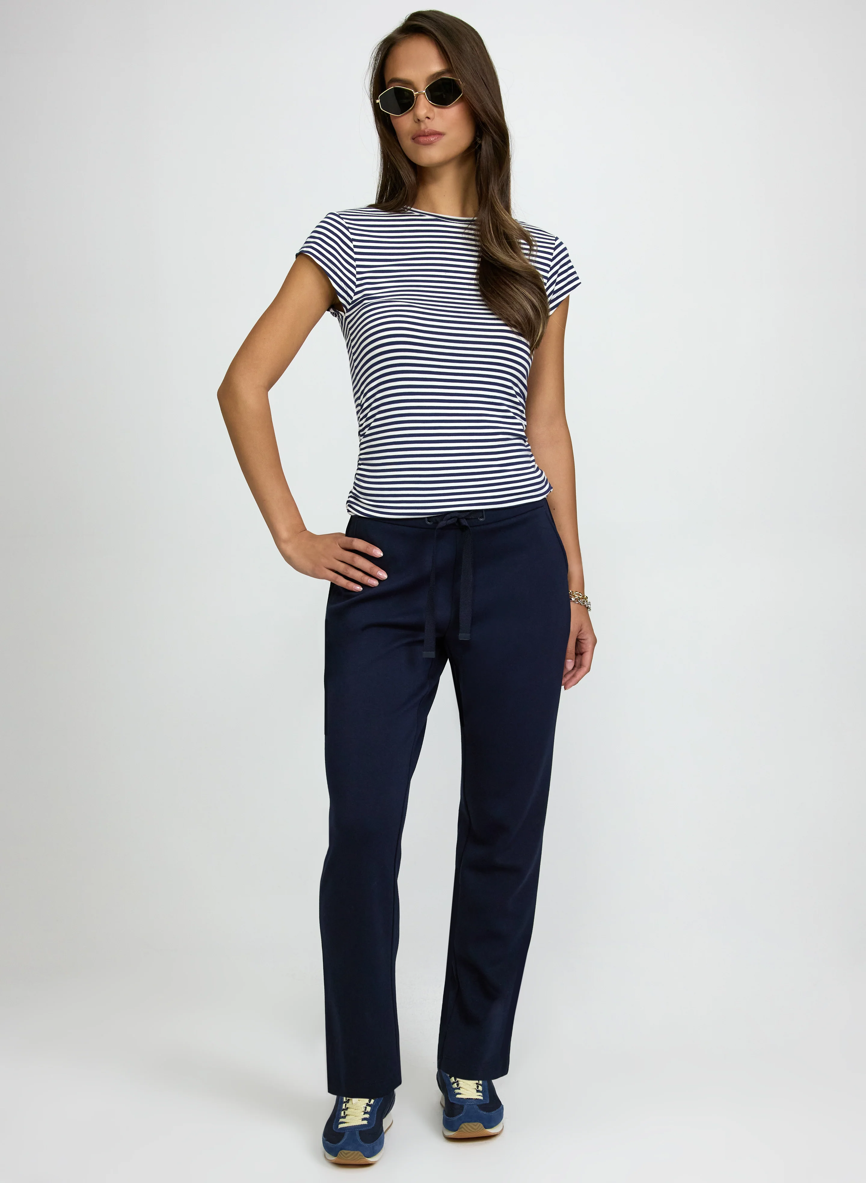 Pull-On Straight-Leg Pants - Image 3