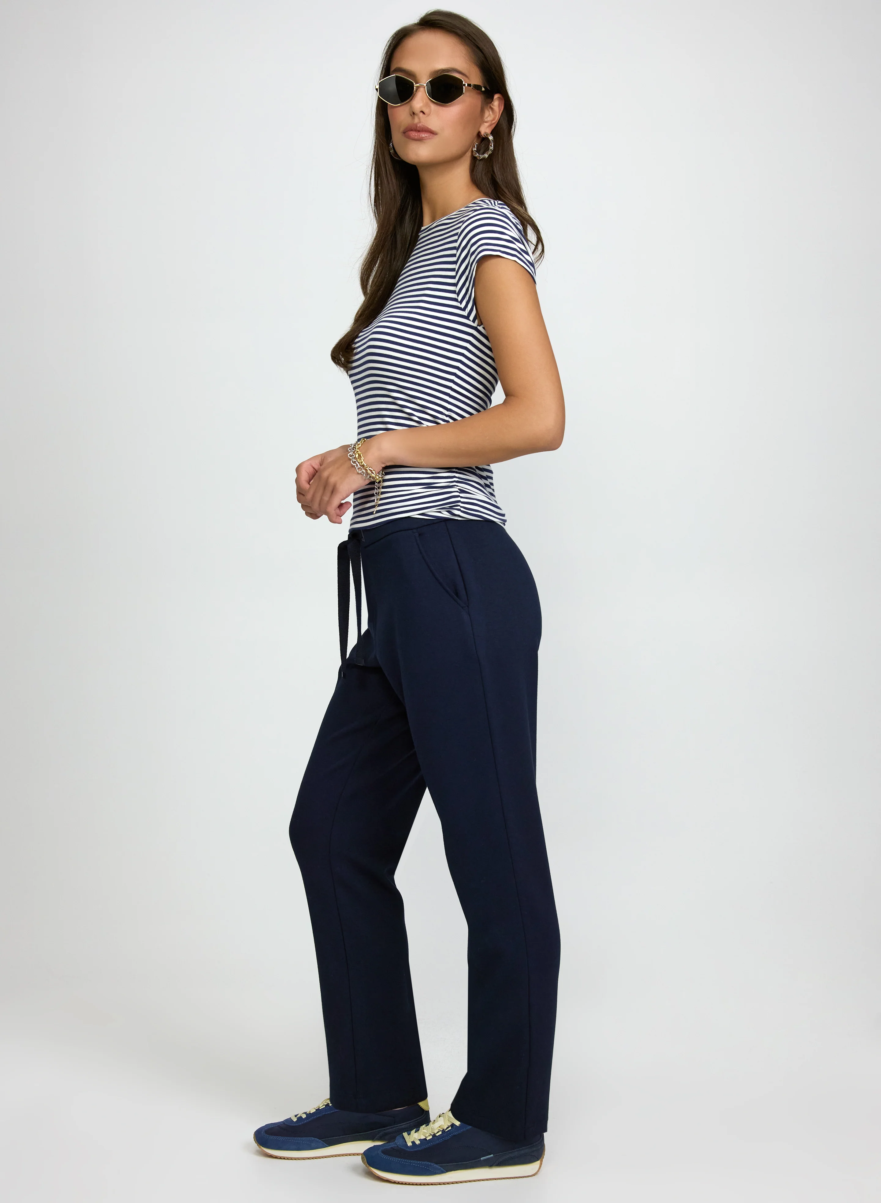 Pull-On Straight-Leg Pants - Image 4