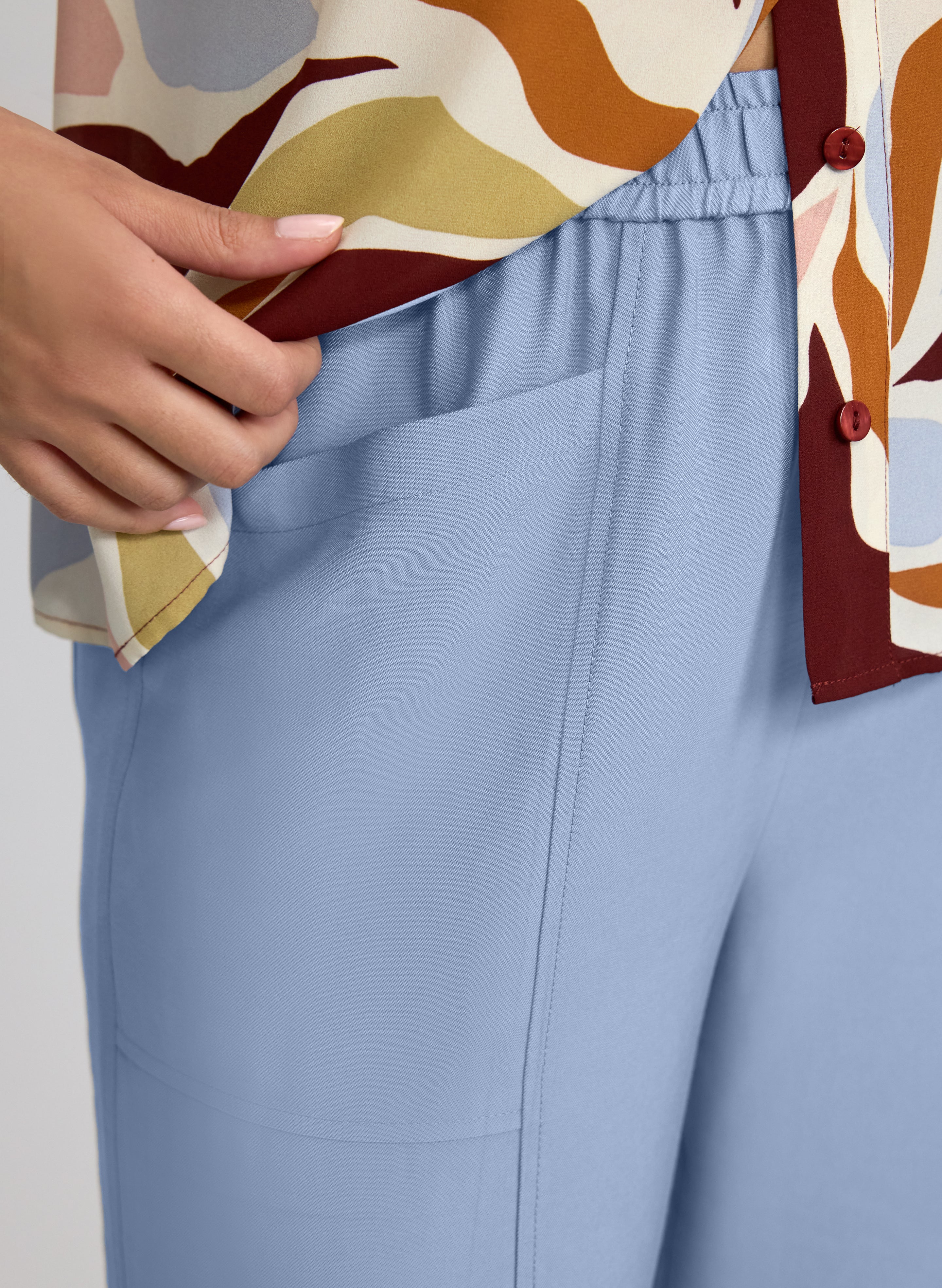 Pull-On Twill Pants - Image 4