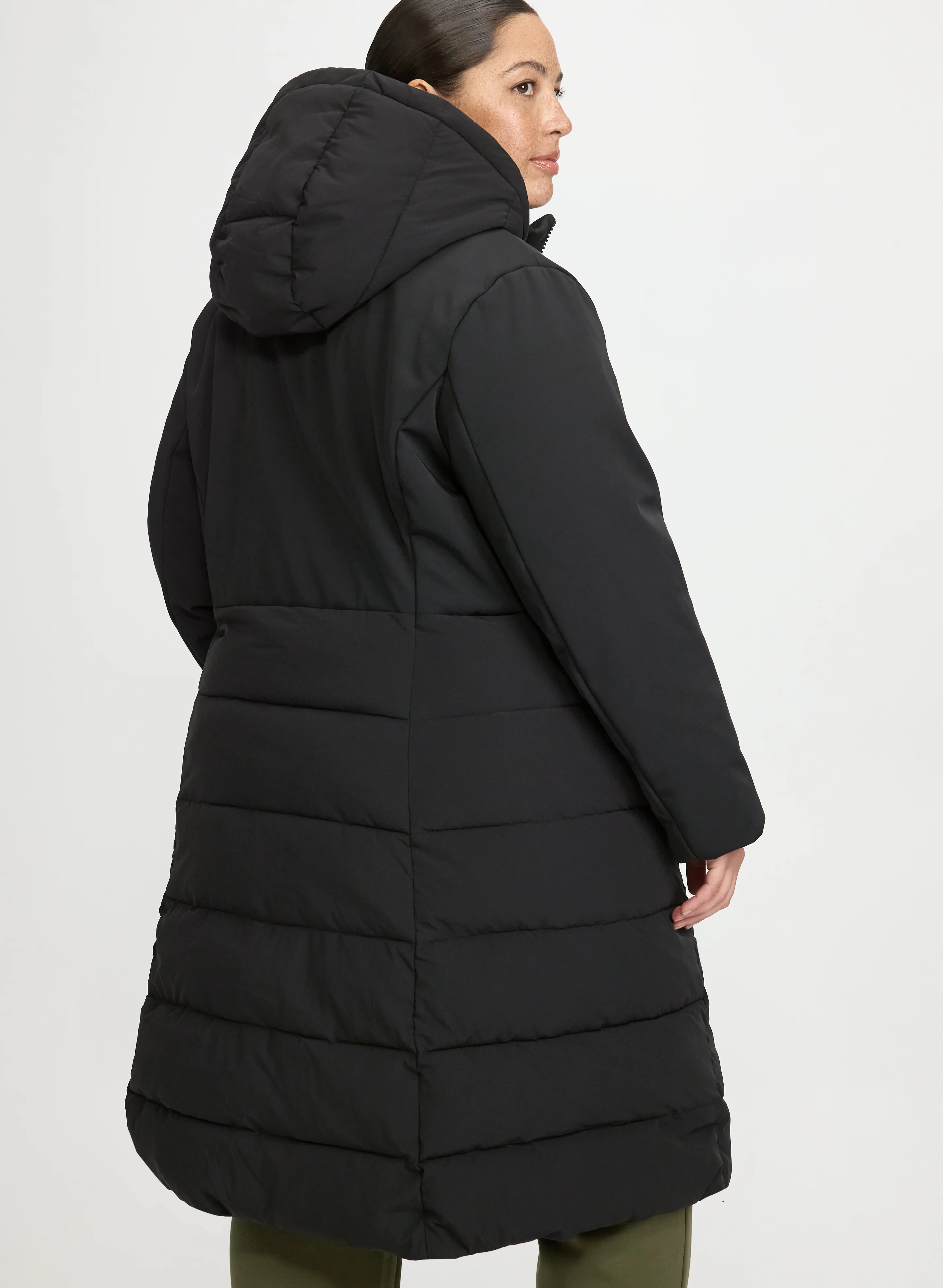 Quilted Puffer Coat - Image 4