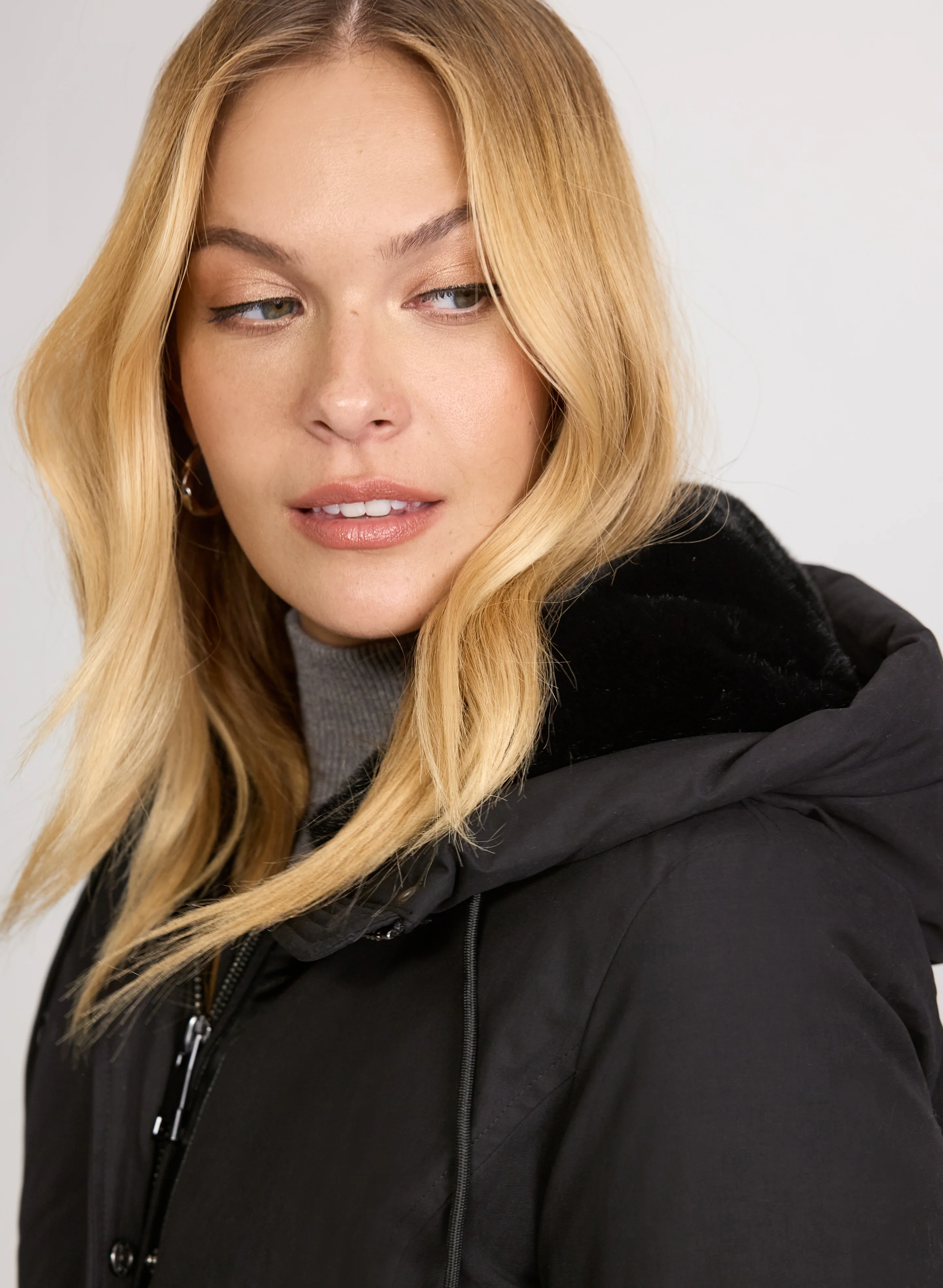 Quilted Water-Repellent Coat - Image 5