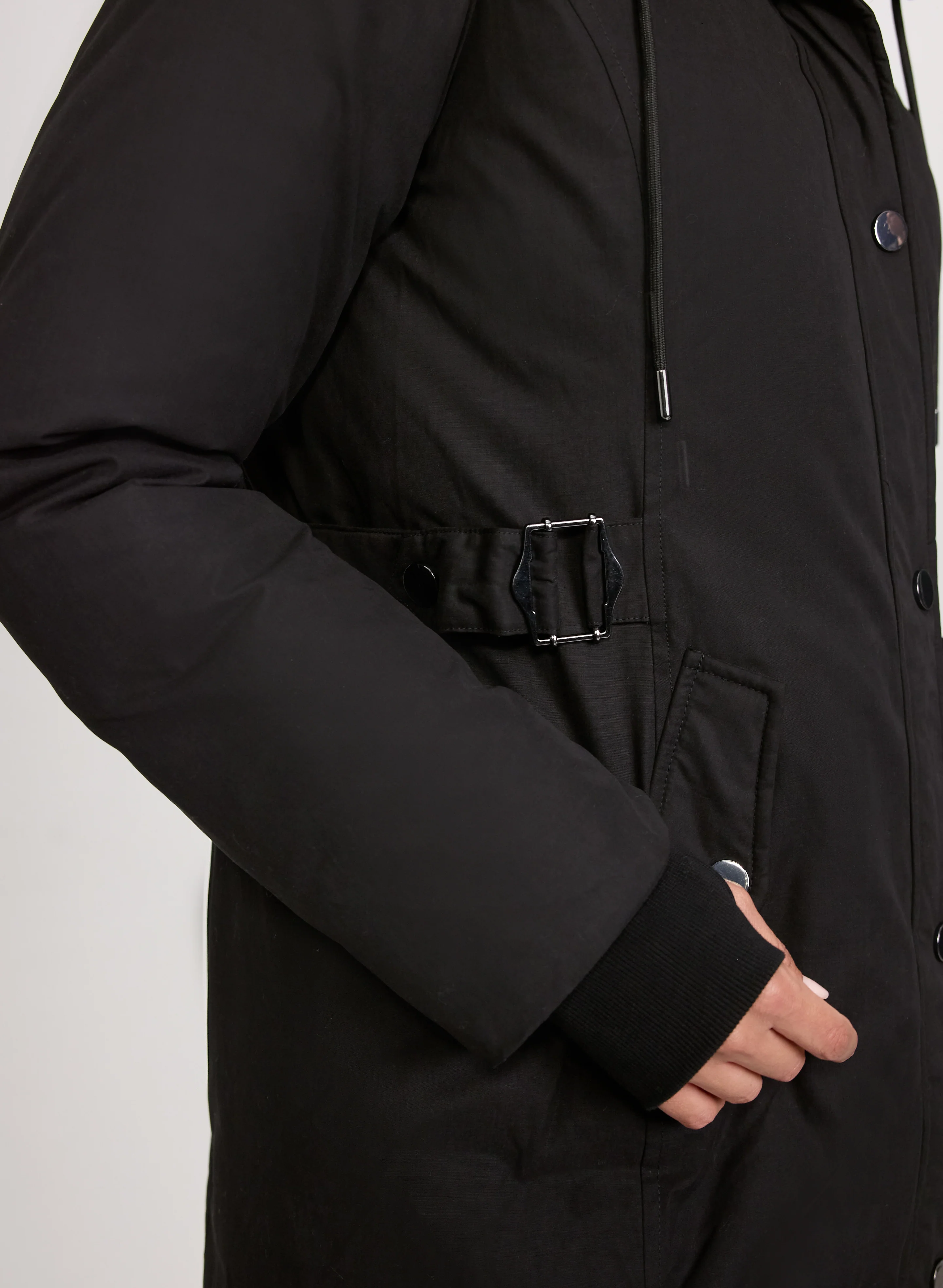 Quilted Water-Repellent Coat - Image 6