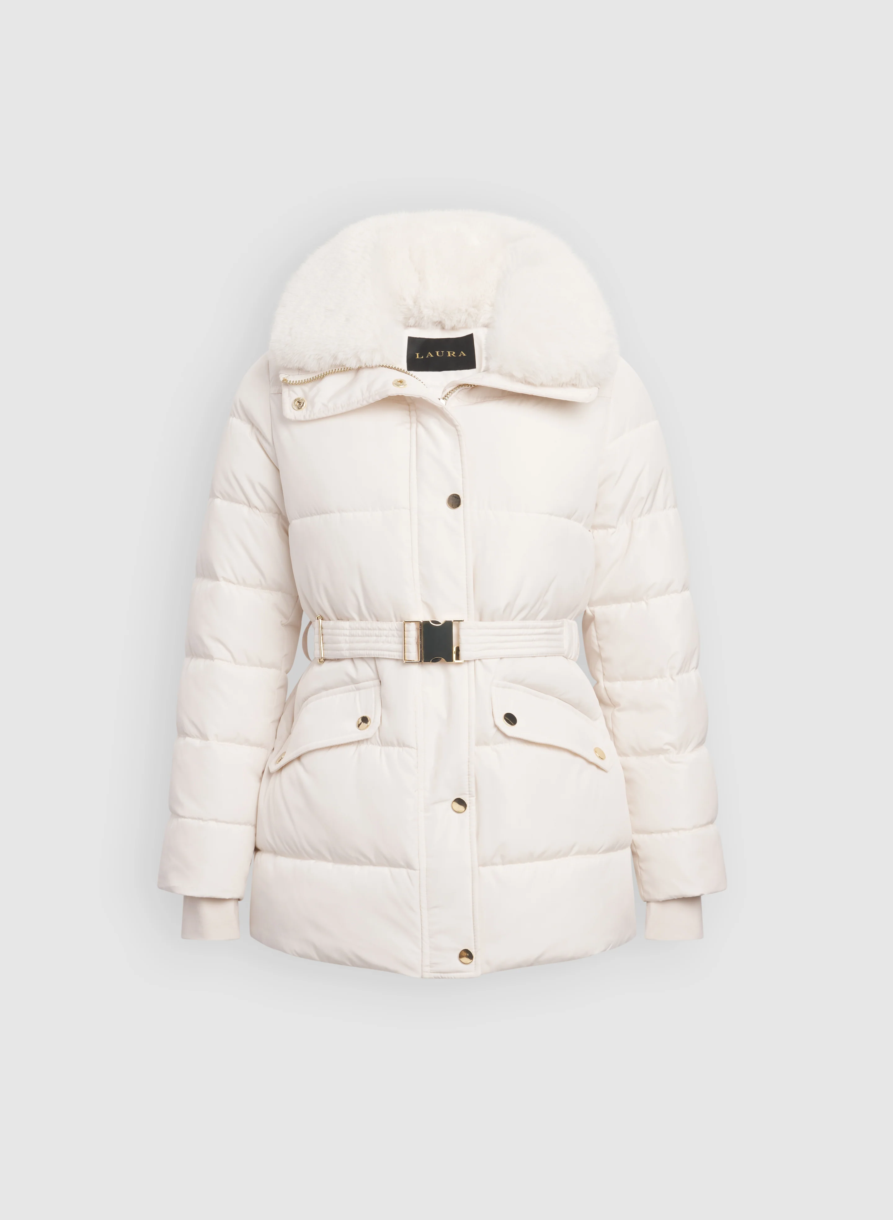 Quilted Zip Coat - Image 6
