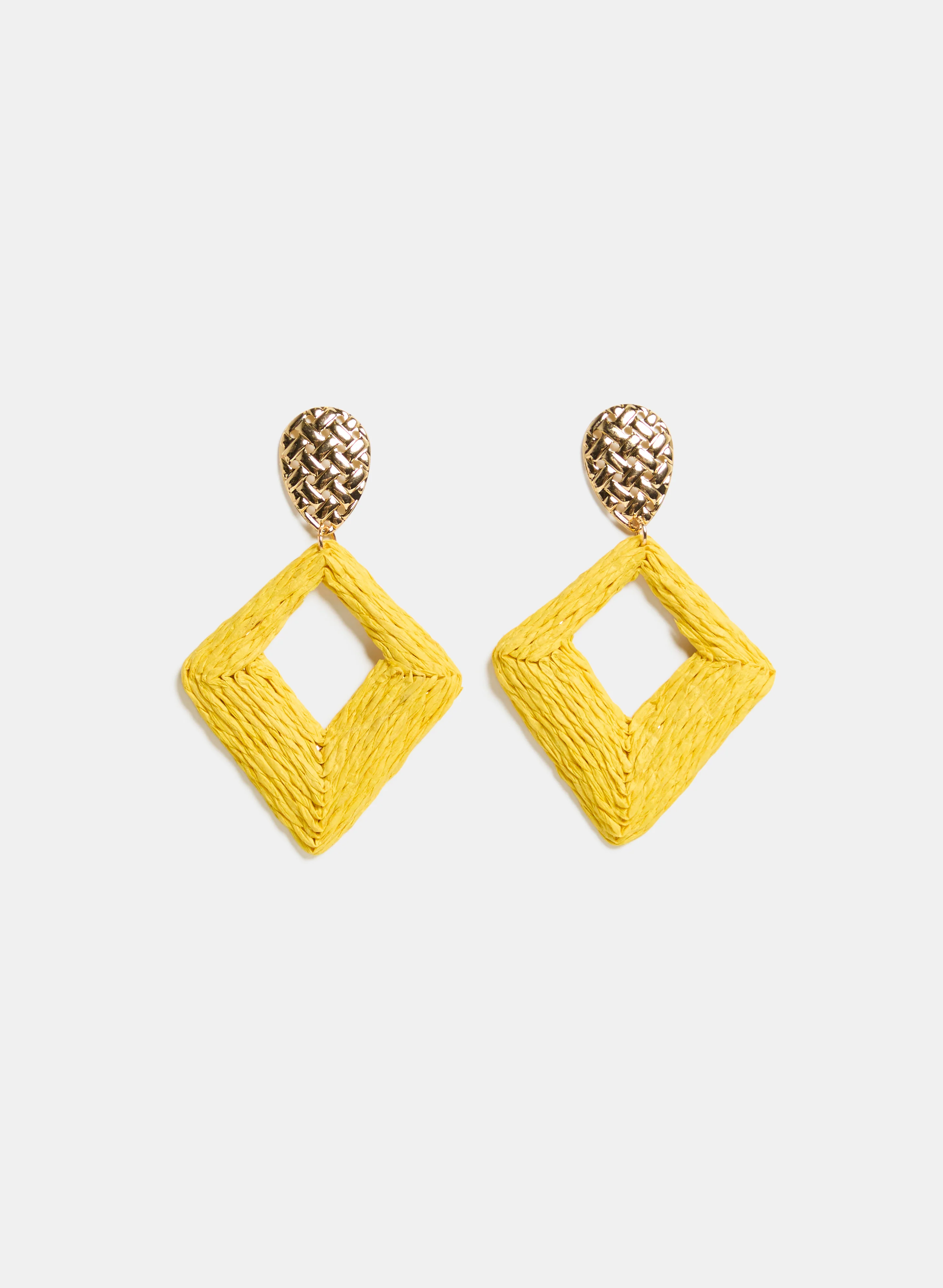 Raffia Drop Earrings