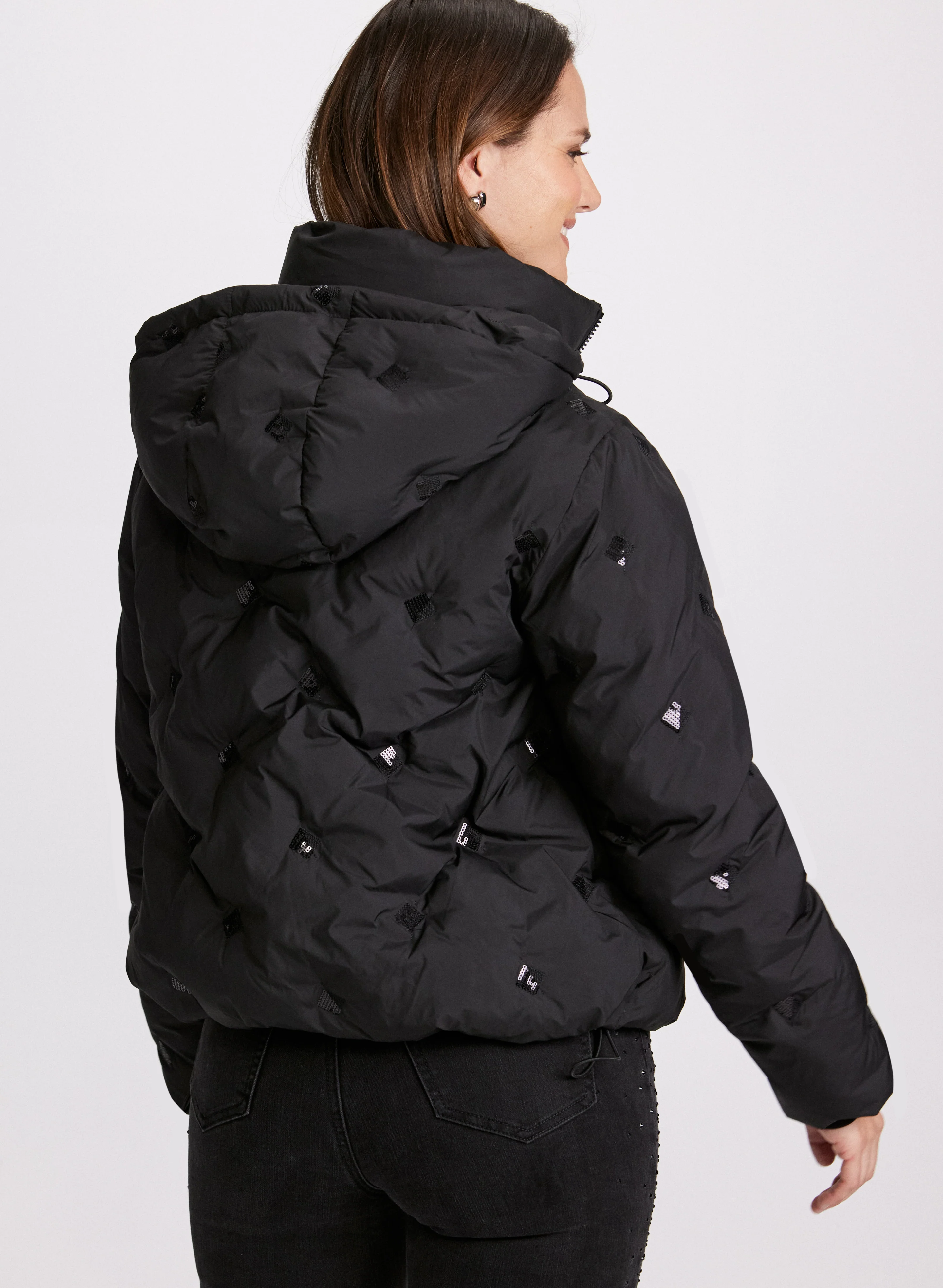 Recycled Puffer Coat - Image 4