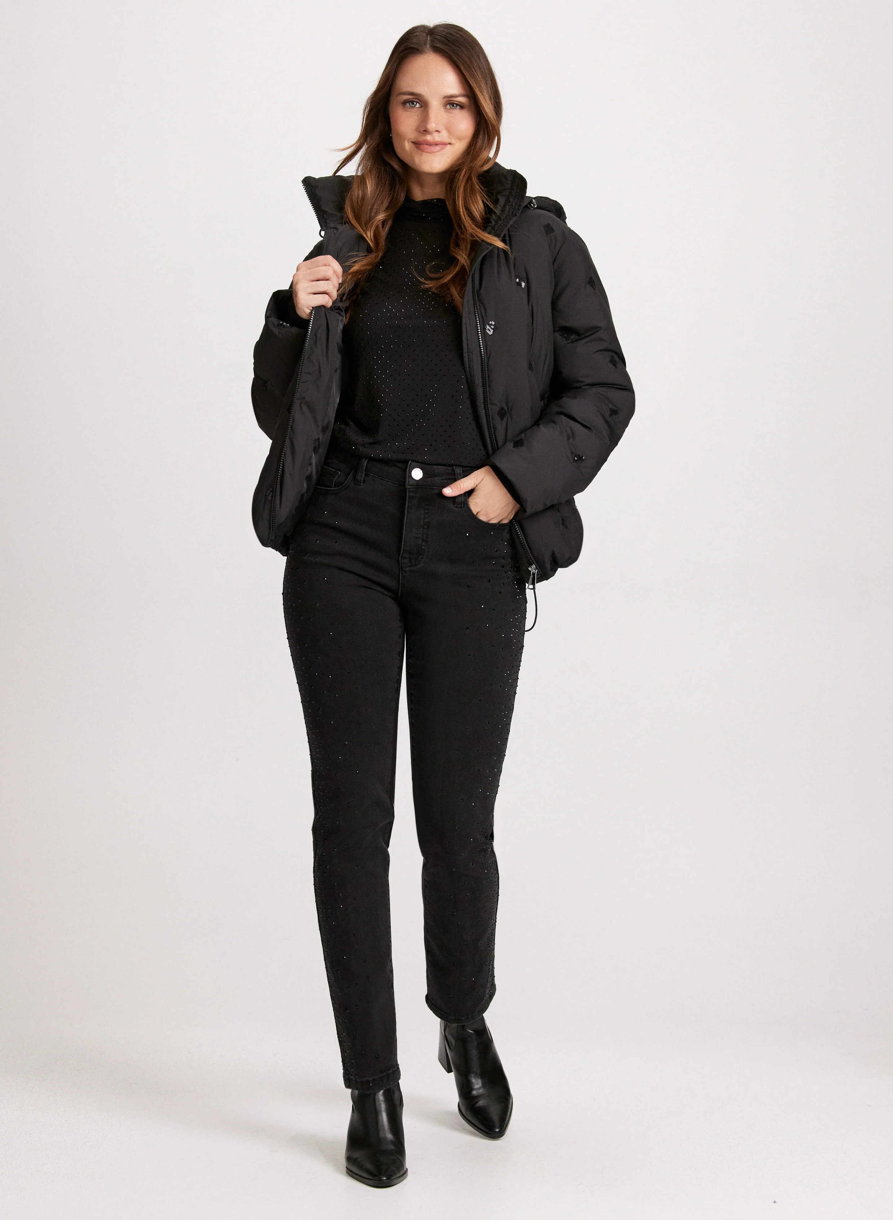 Recycled Puffer Coat - Image 8