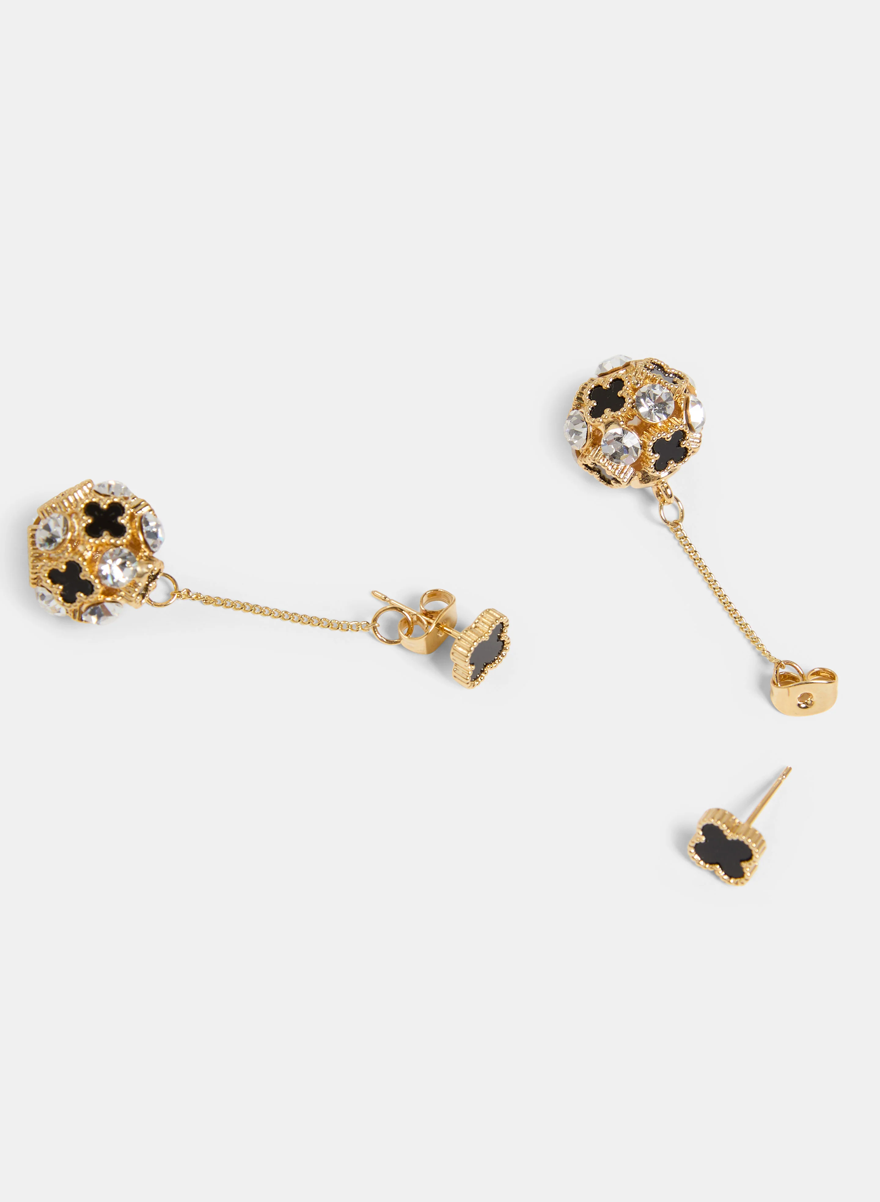 Resin Clover Earrings - Image 2
