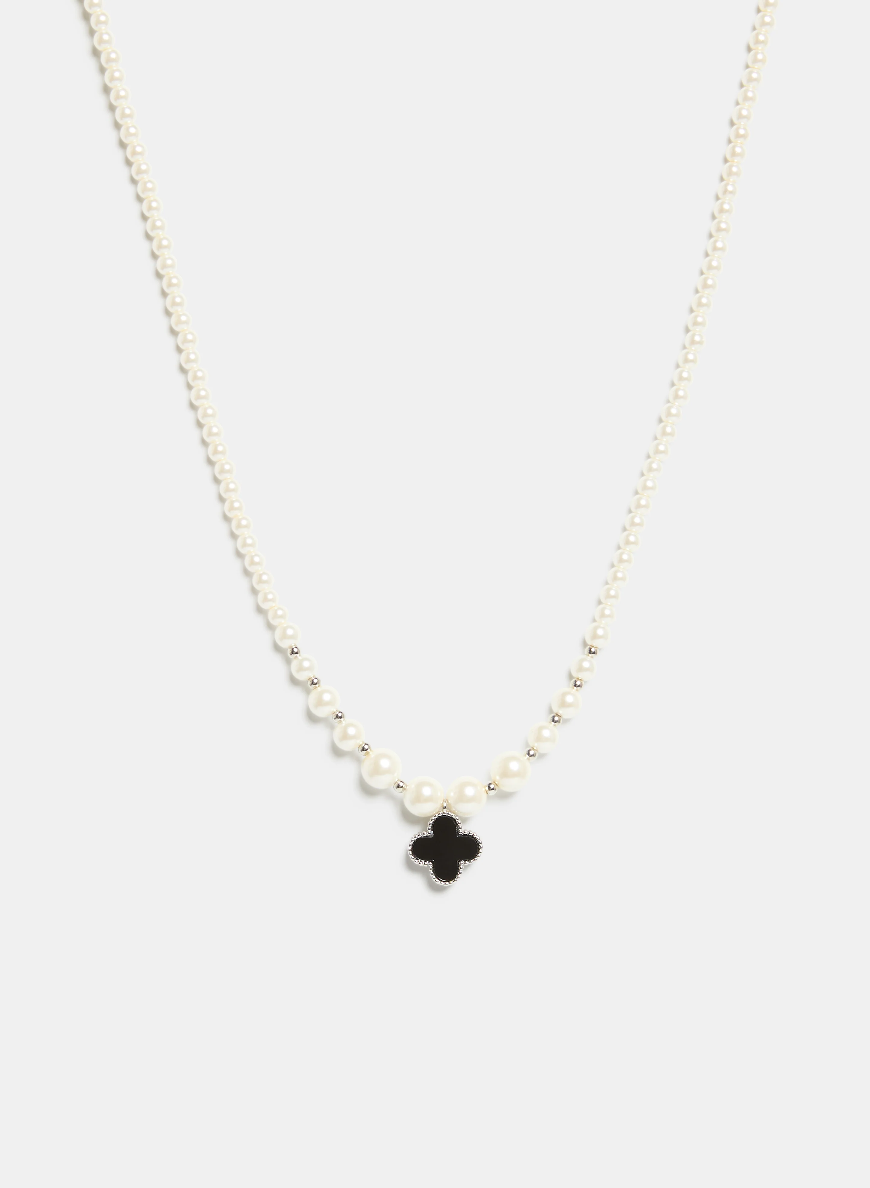 Reversible Clover Pendant Necklace - Image 2