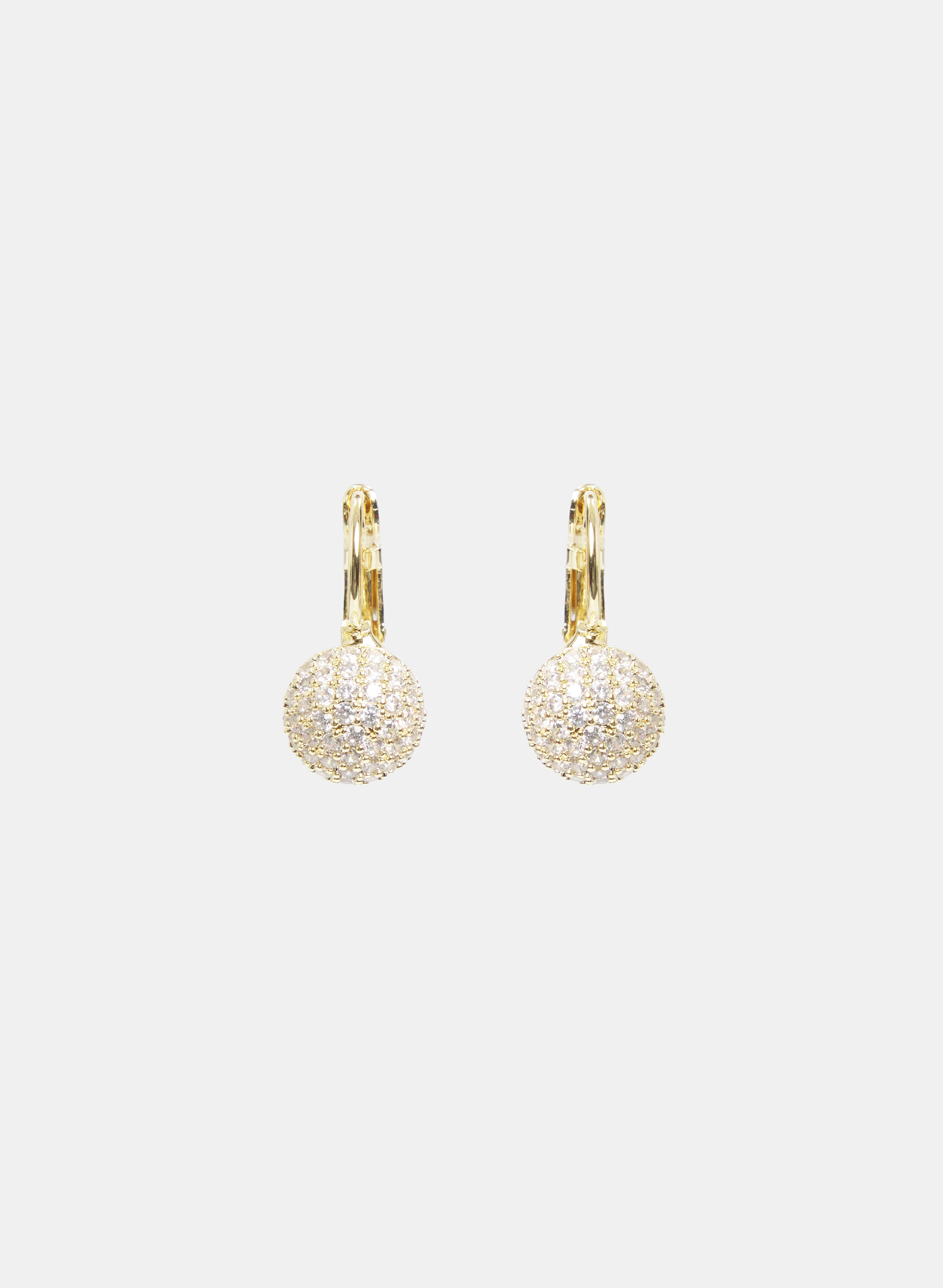 Rhinestone Clip-On Earrings