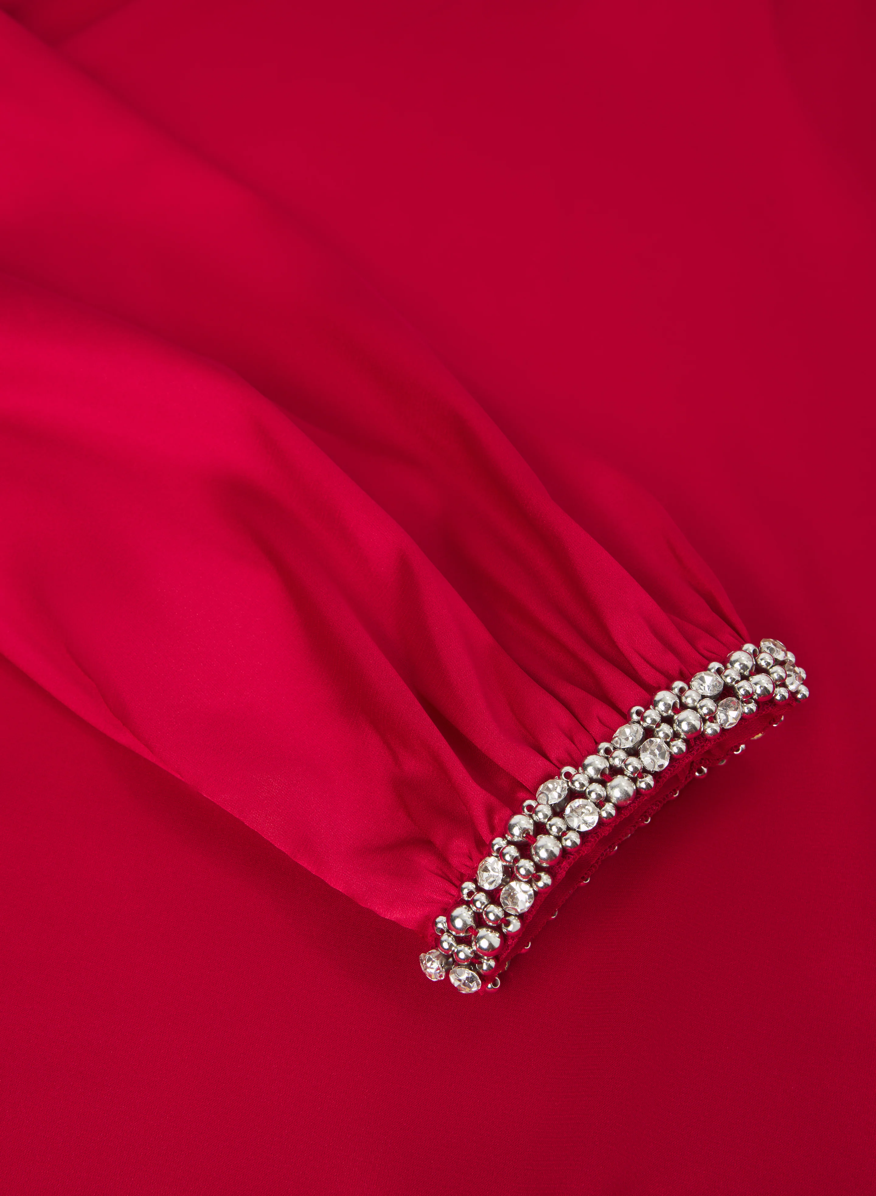Rhinestone Detail Blouse - Image 7