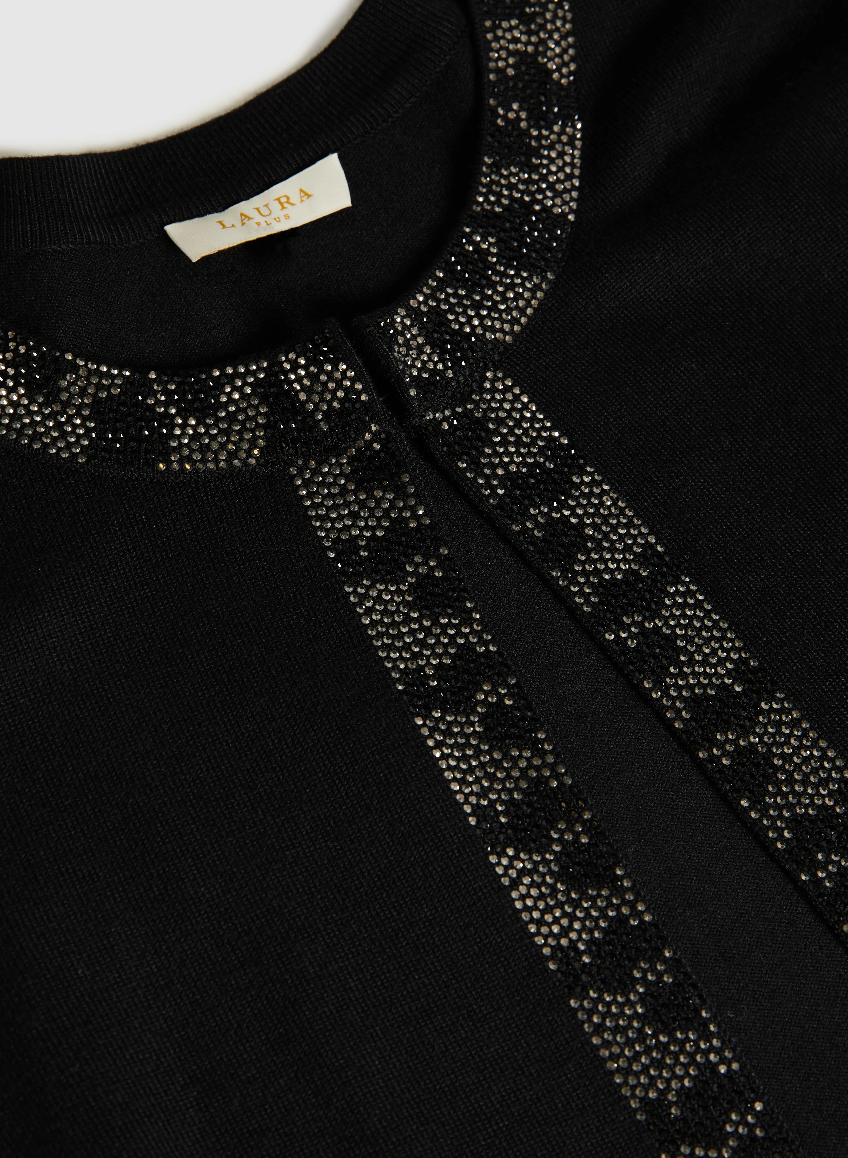 Rhinestone Detail Cardigan - Image 7