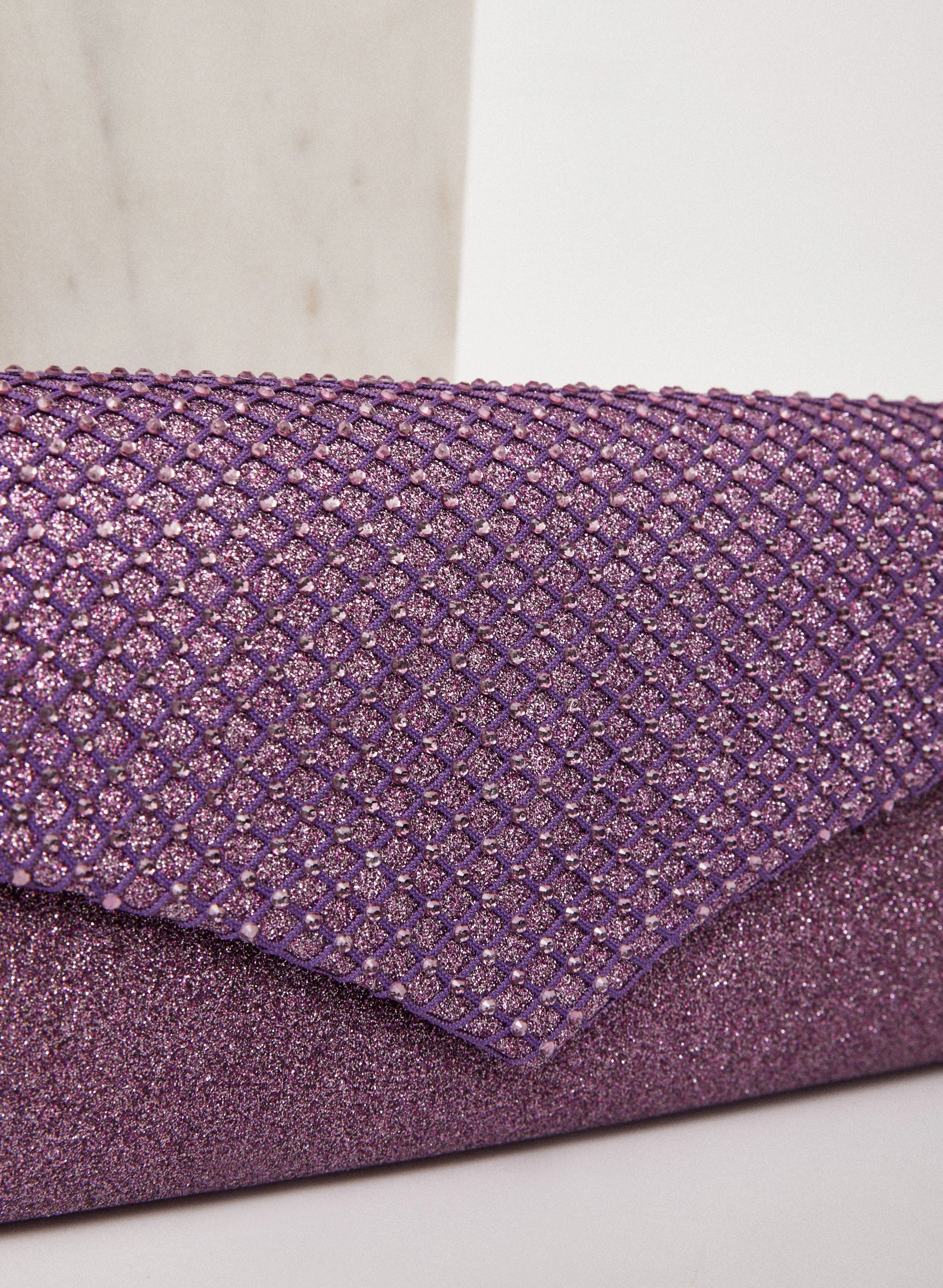 Rhinestone Detail Evening Clutch - Image 2