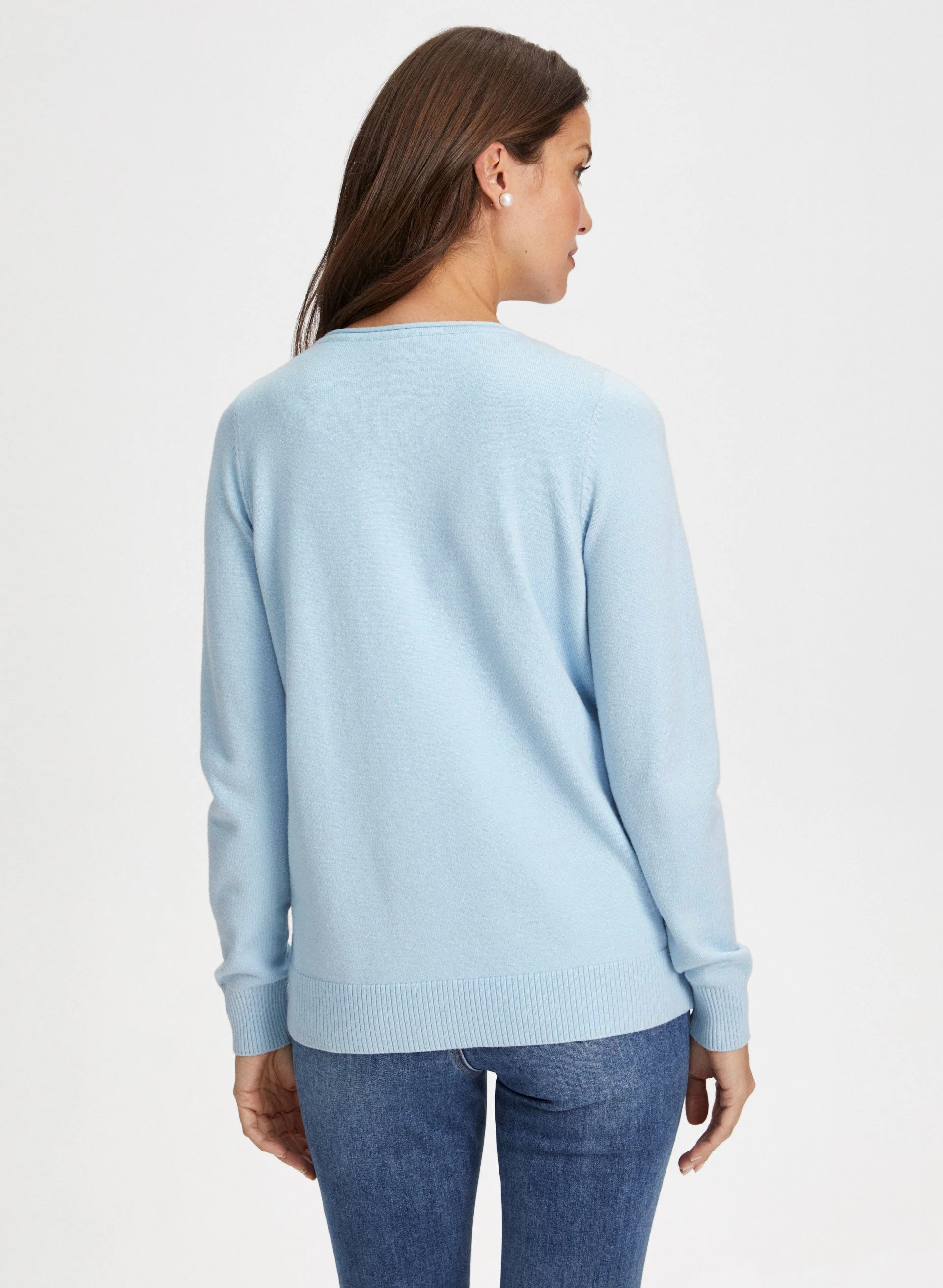 Rhinestone Detail Sweater - Image 4