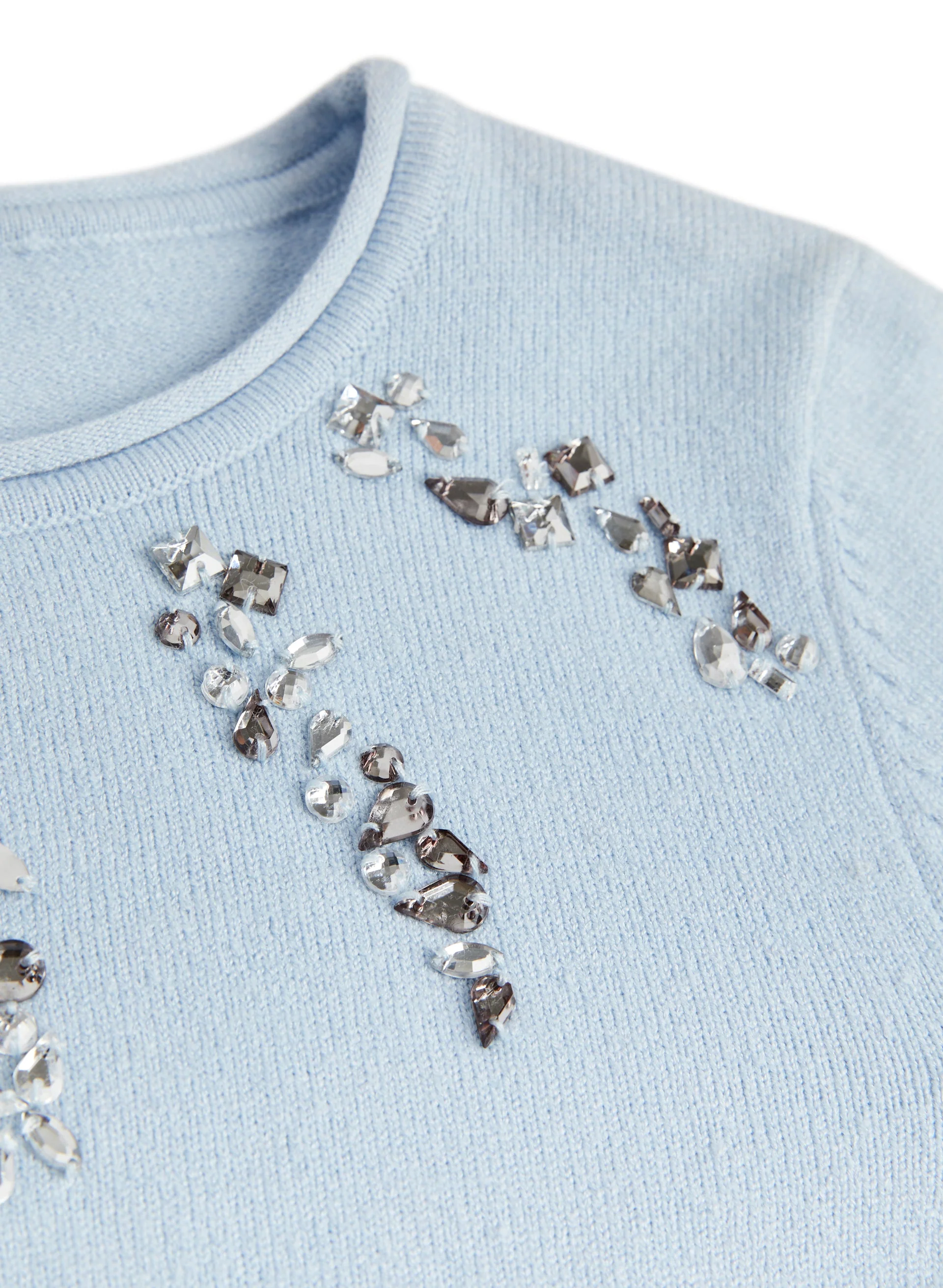 Rhinestone Detail Sweater - Image 8