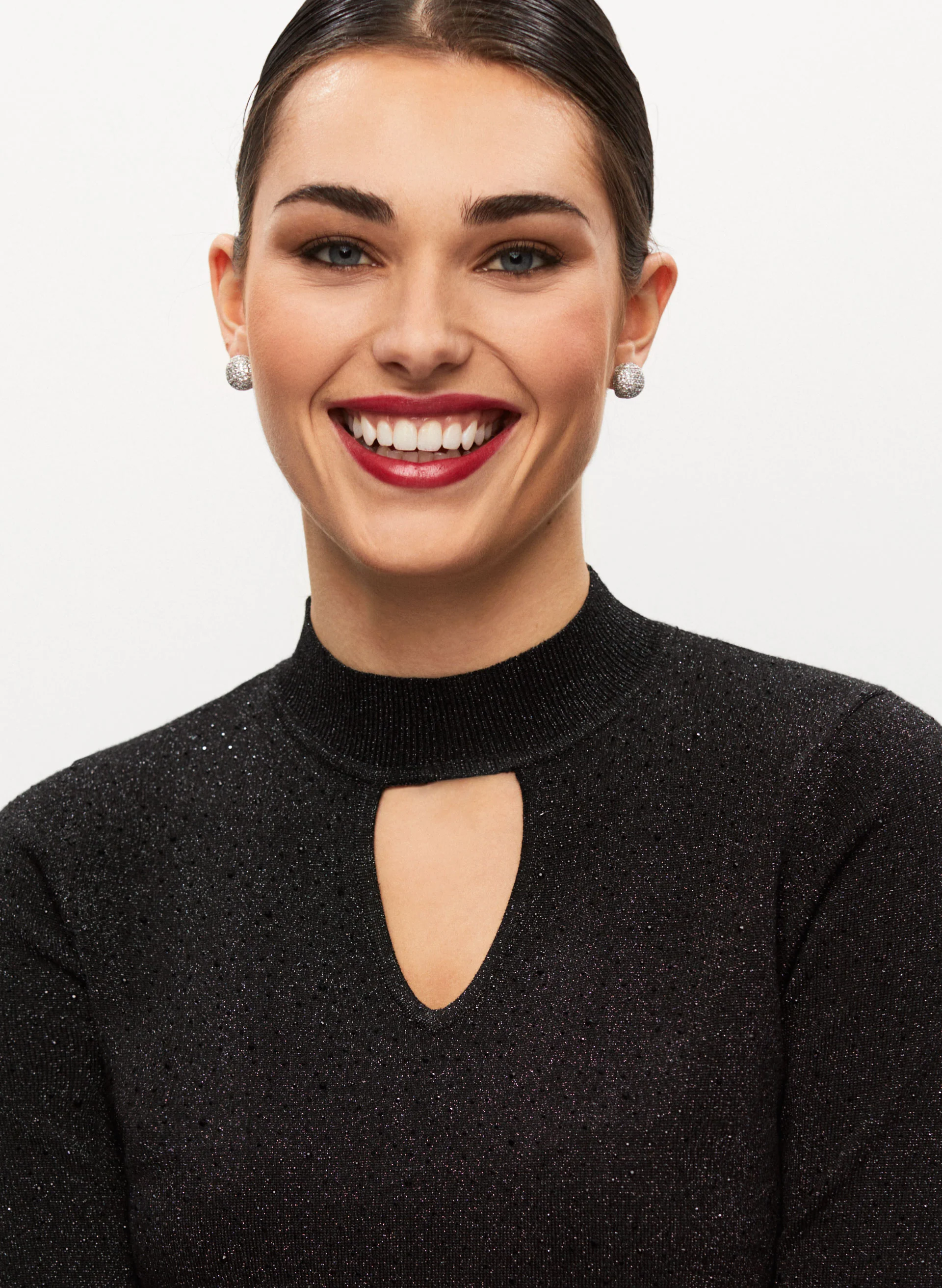 Rhinestone Embellished Sweater - Image 2