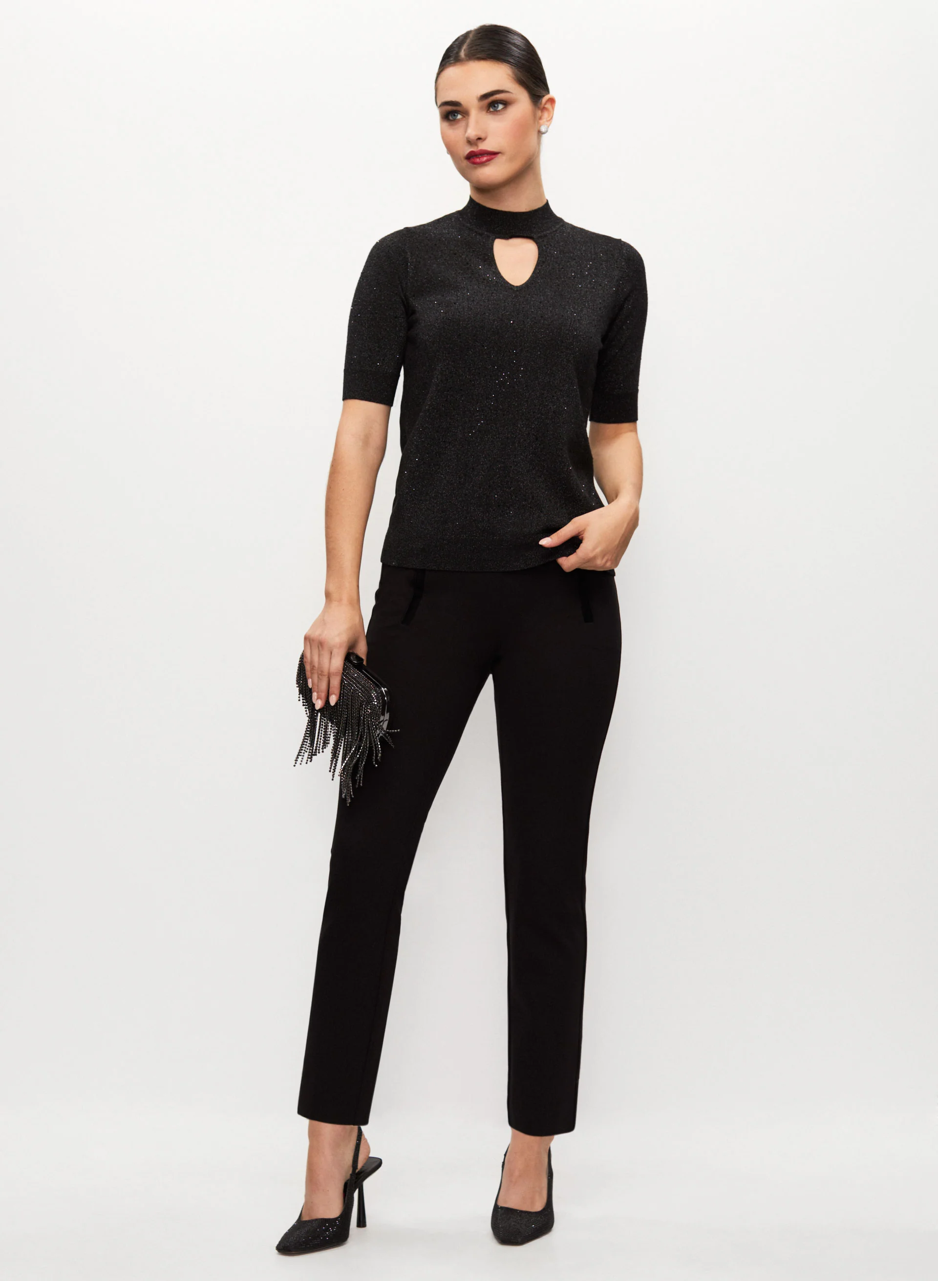 Rhinestone Embellished Sweater - Image 3