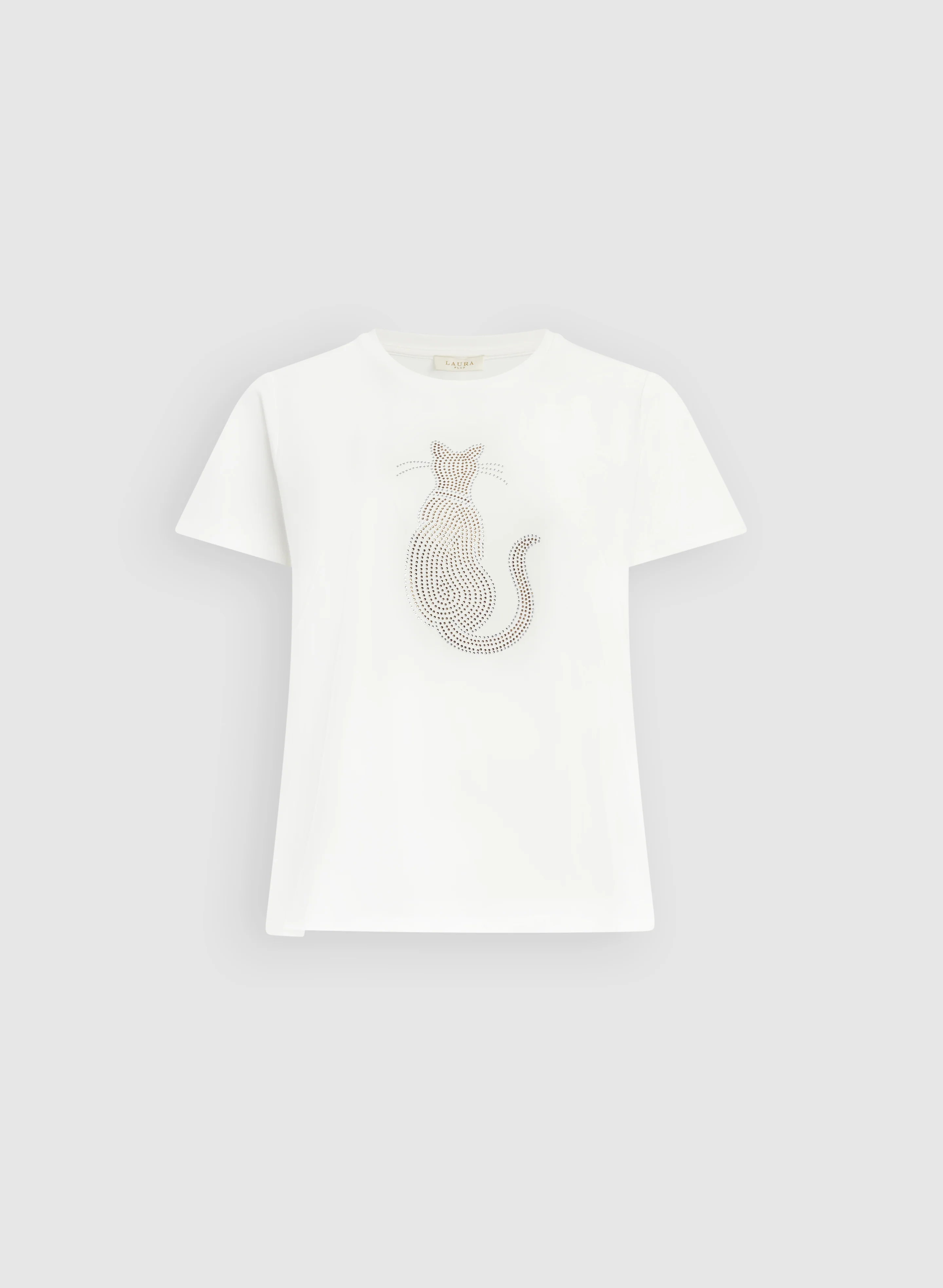 Rhinestone Embellished T-Shirt - Image 6