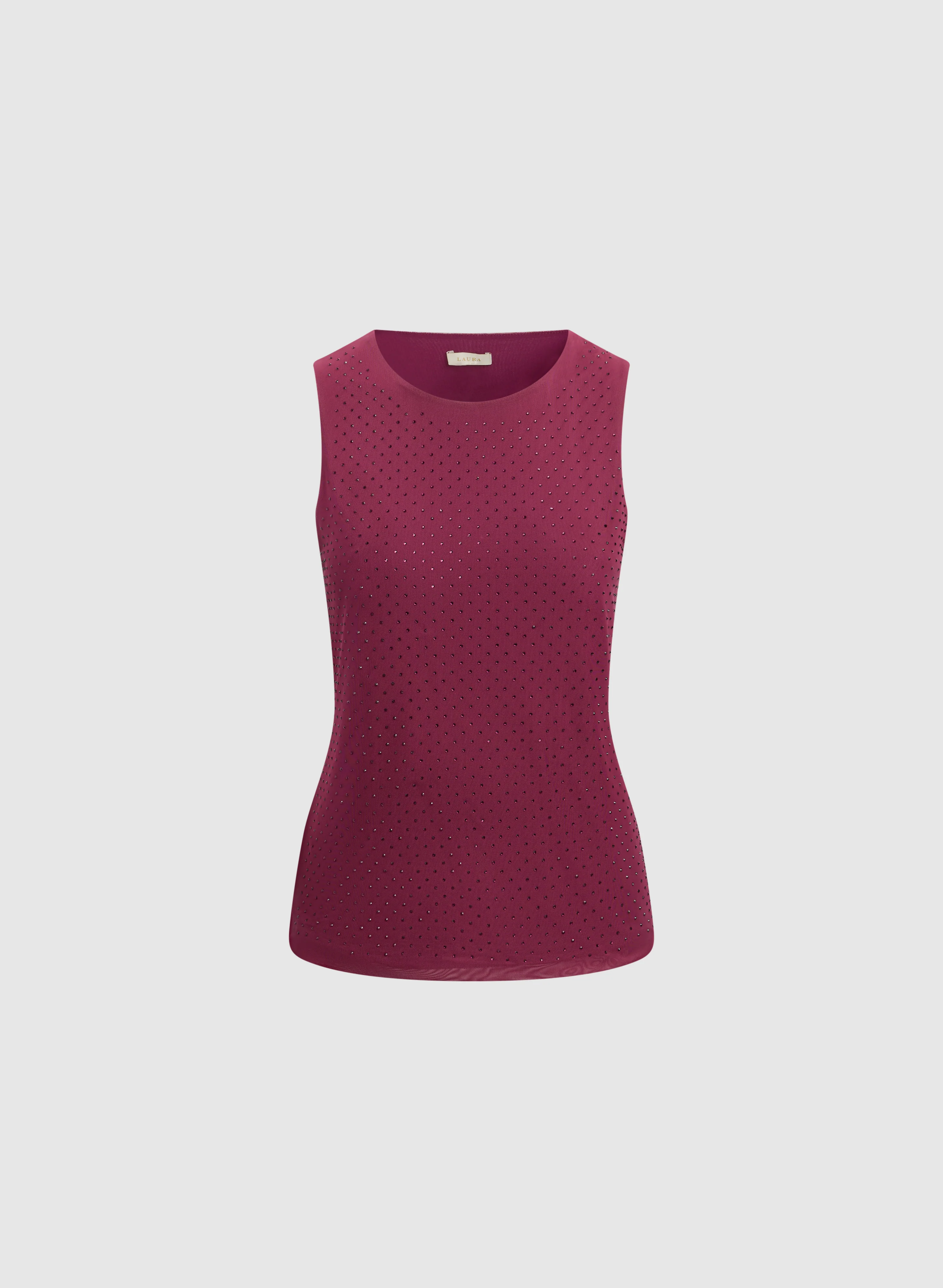 Rhinestone Embellished Tank Top - Image 6
