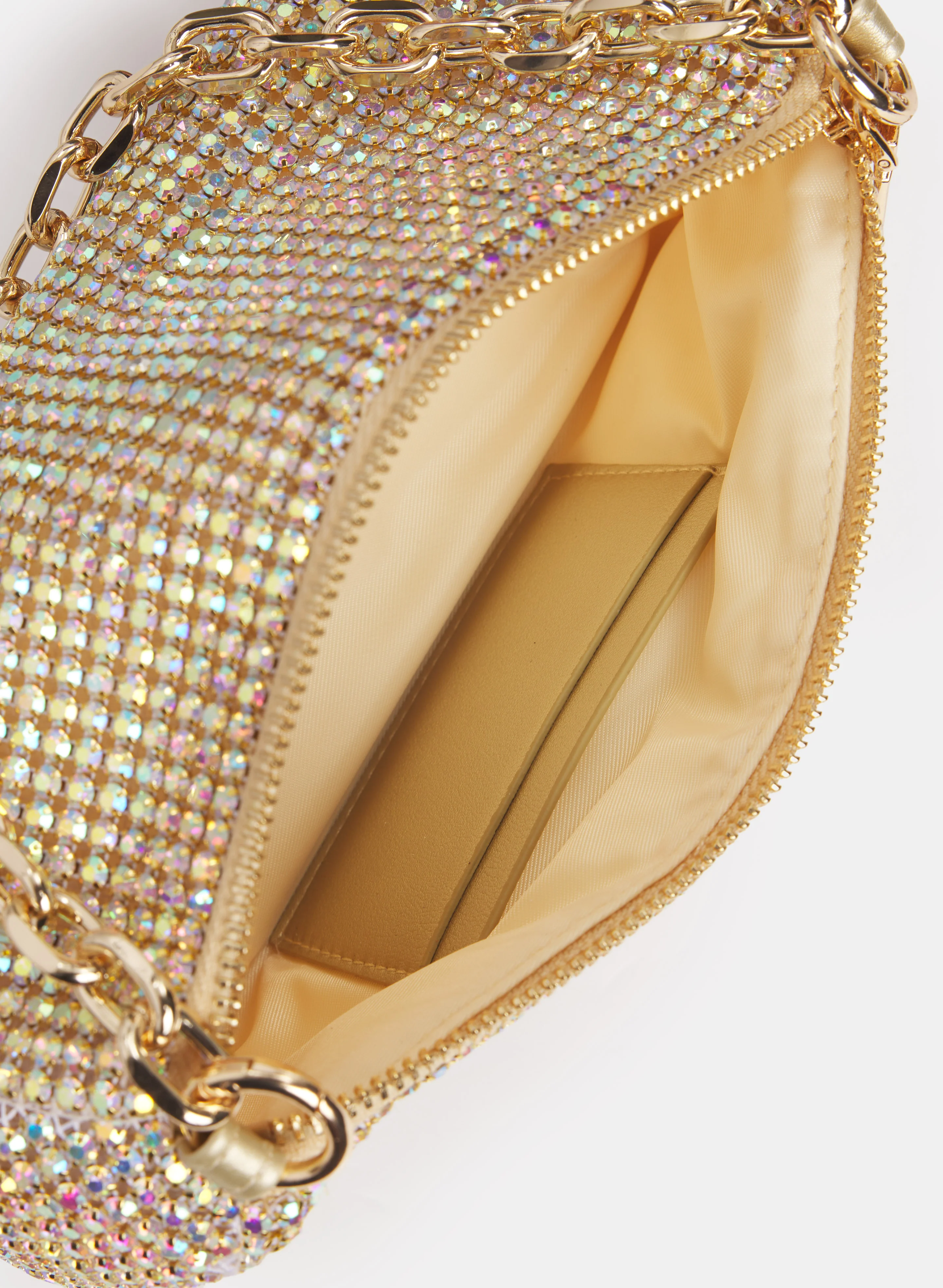 Rhinestone Mesh Evening Bag - Image 4