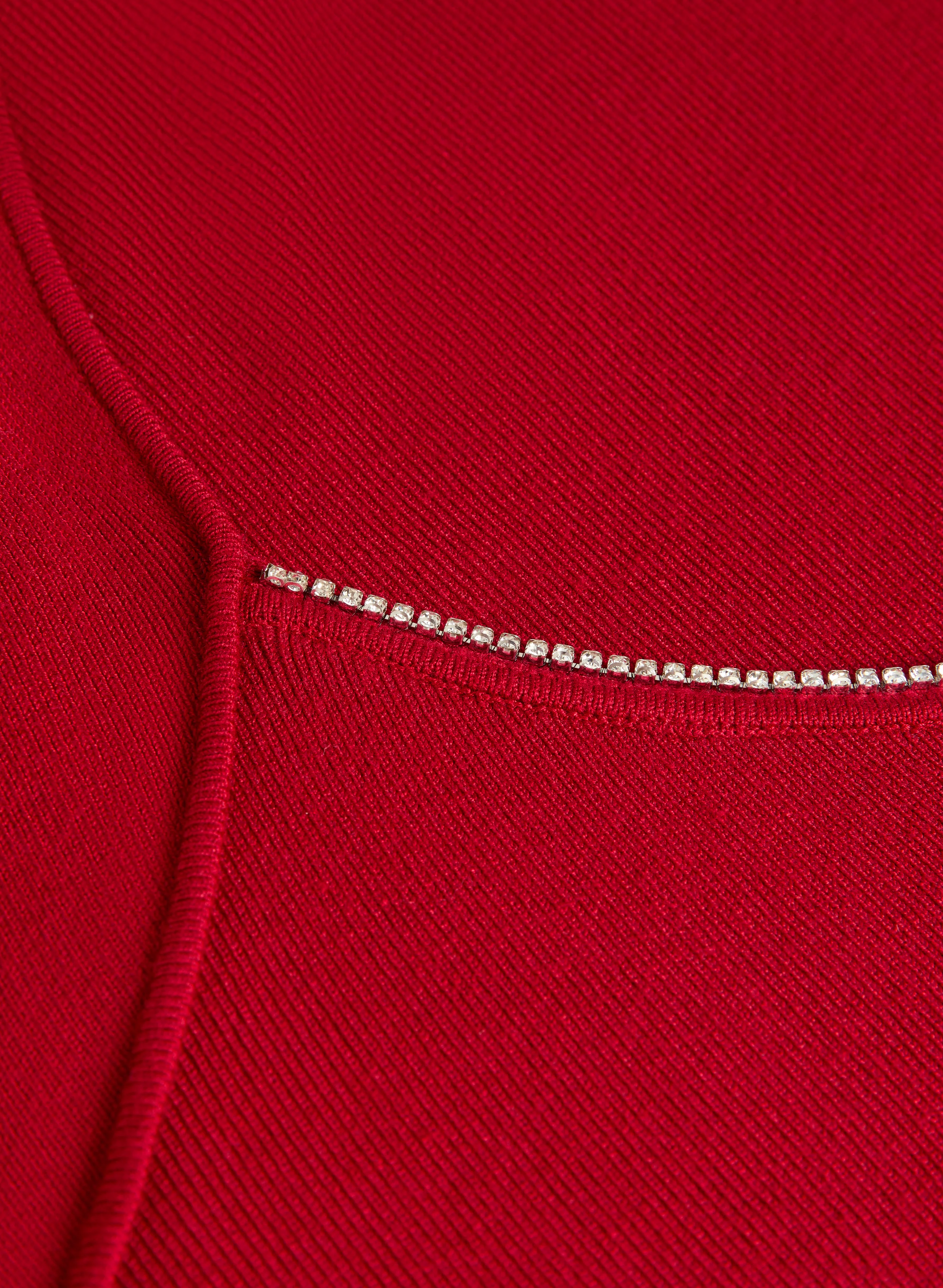 Rhinestone Trim Sweater - Image 7