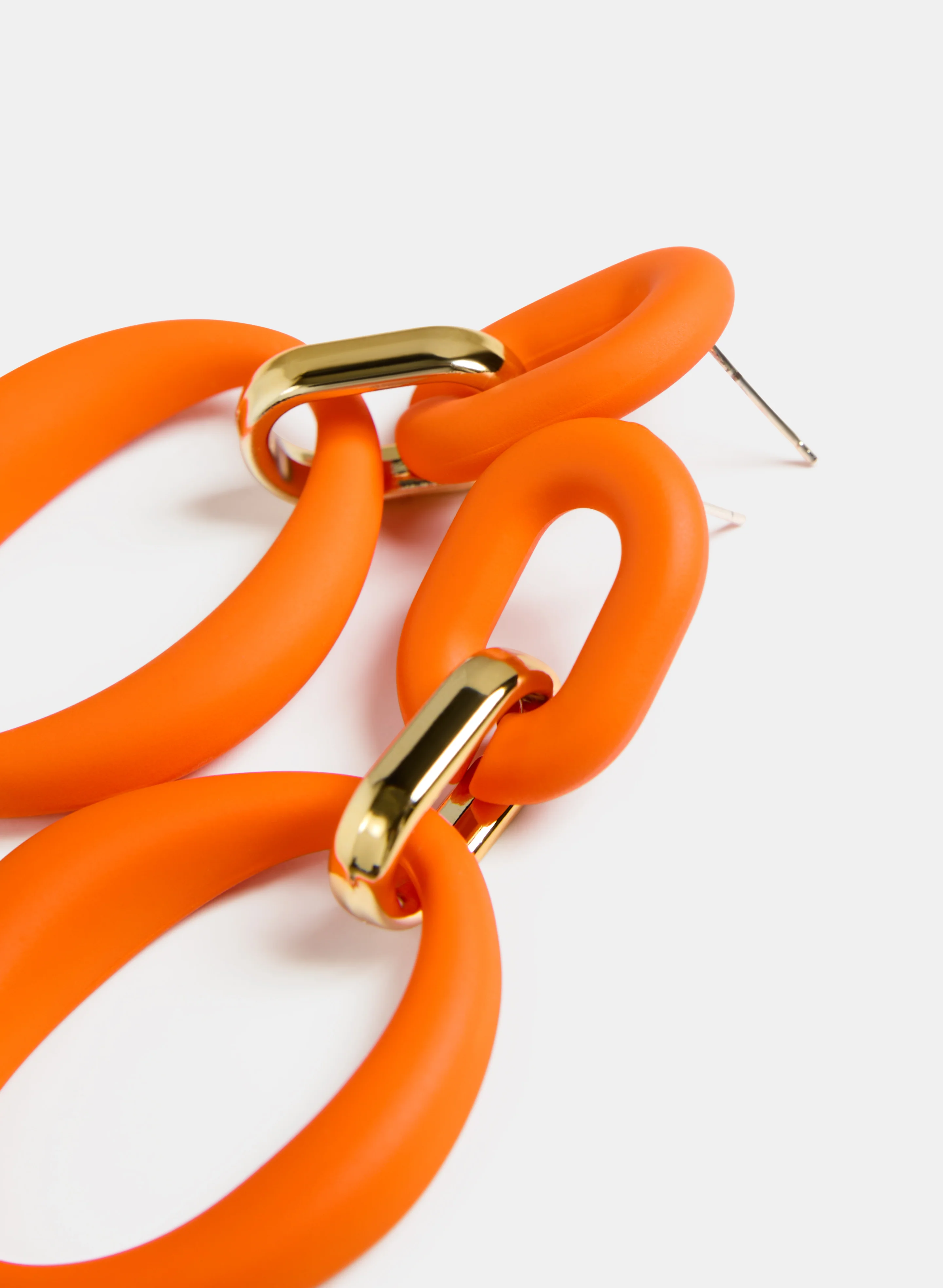 Rubber Oval Earrings - Image 2