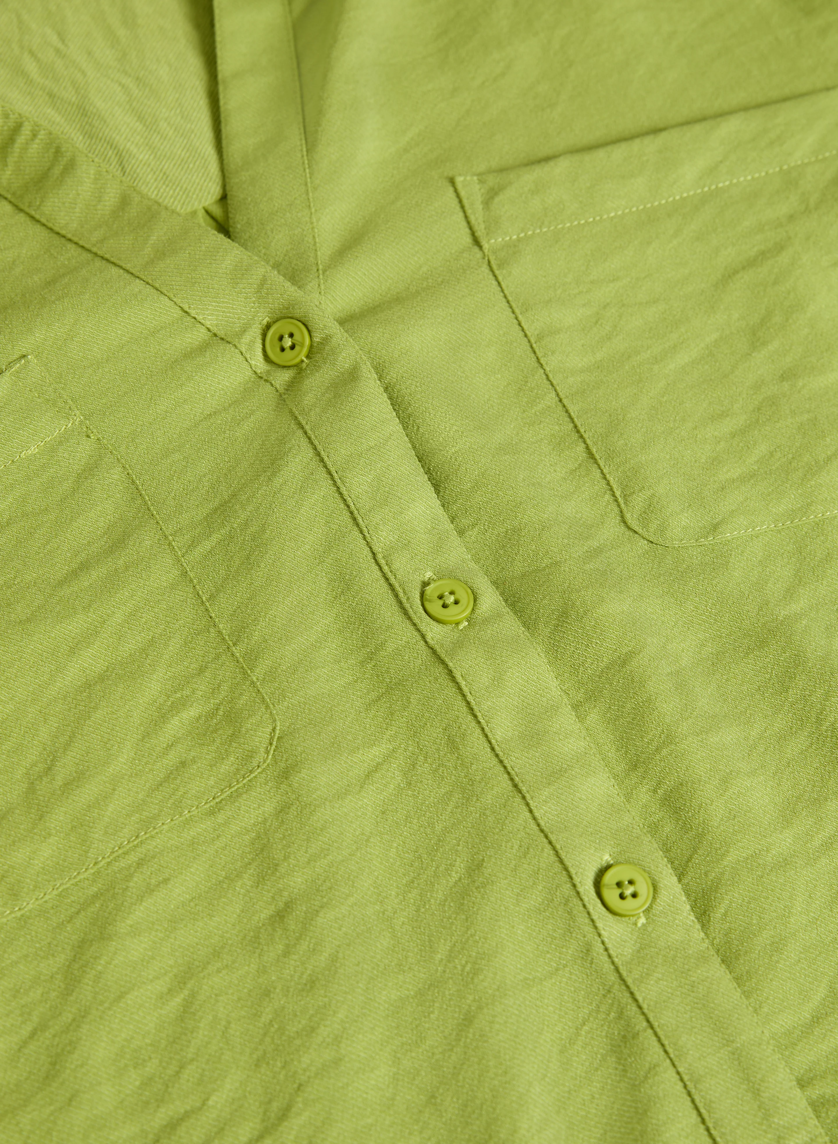 Ruched Button-Down Blouse - Image 7