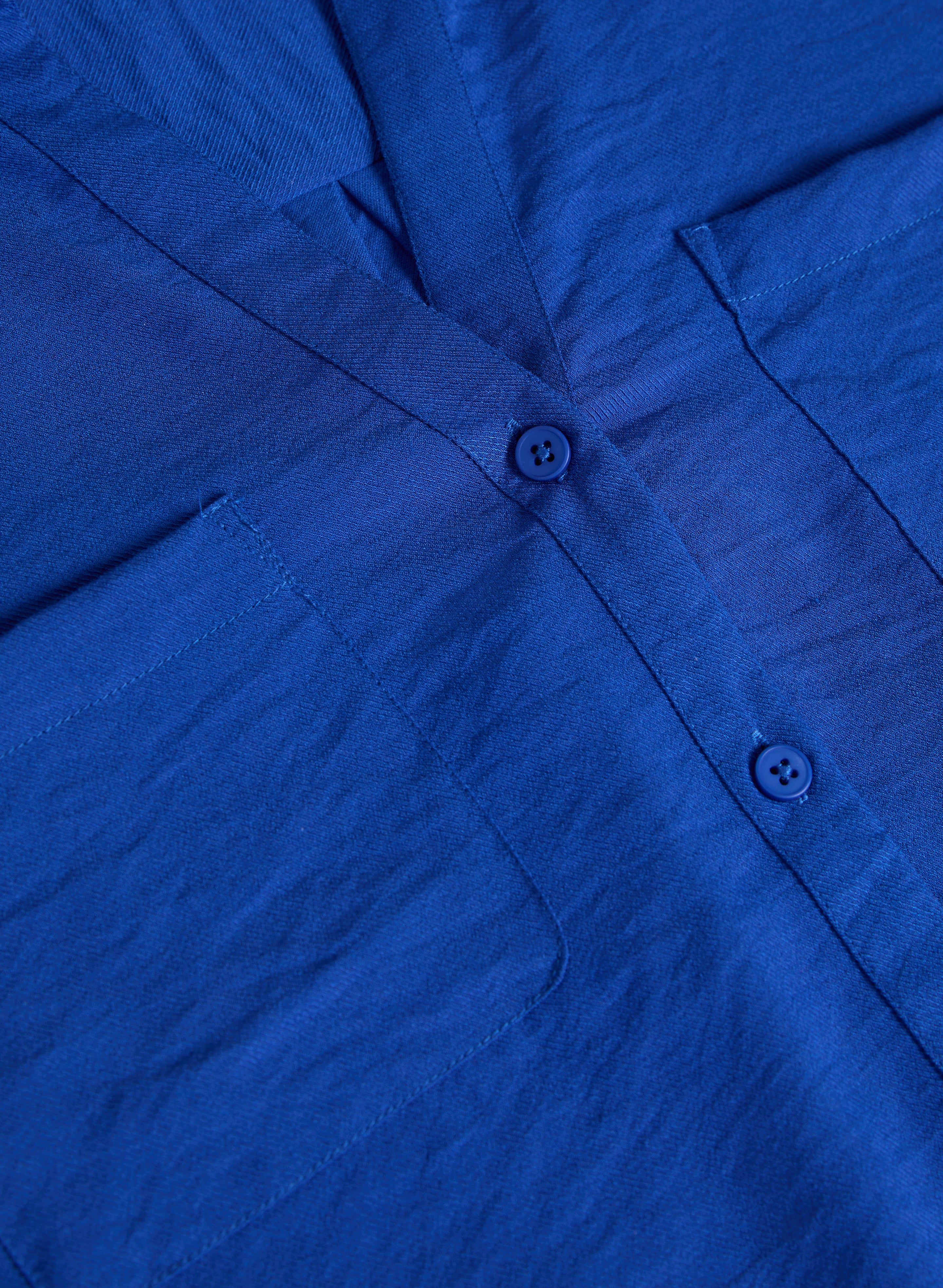 Ruched Button-Down Blouse - Image 7
