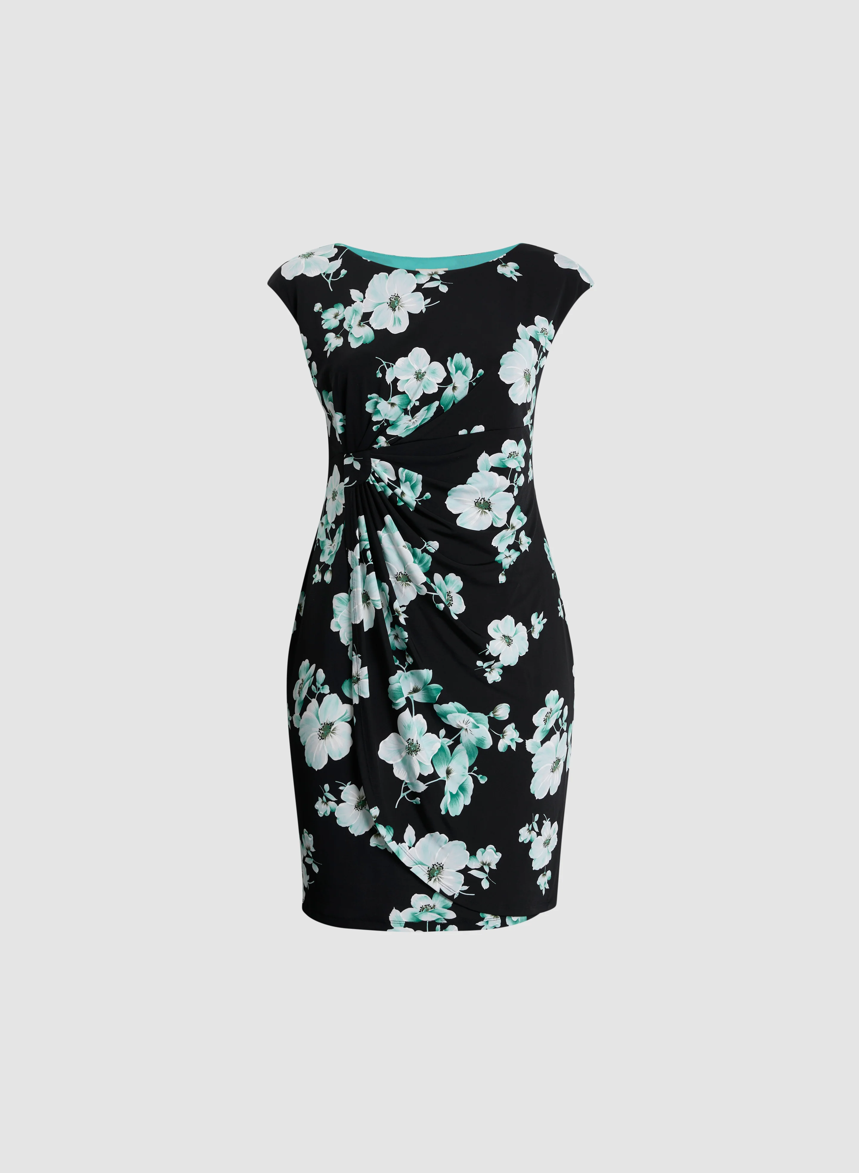 Ruched Waist Floral Dress - Image 5