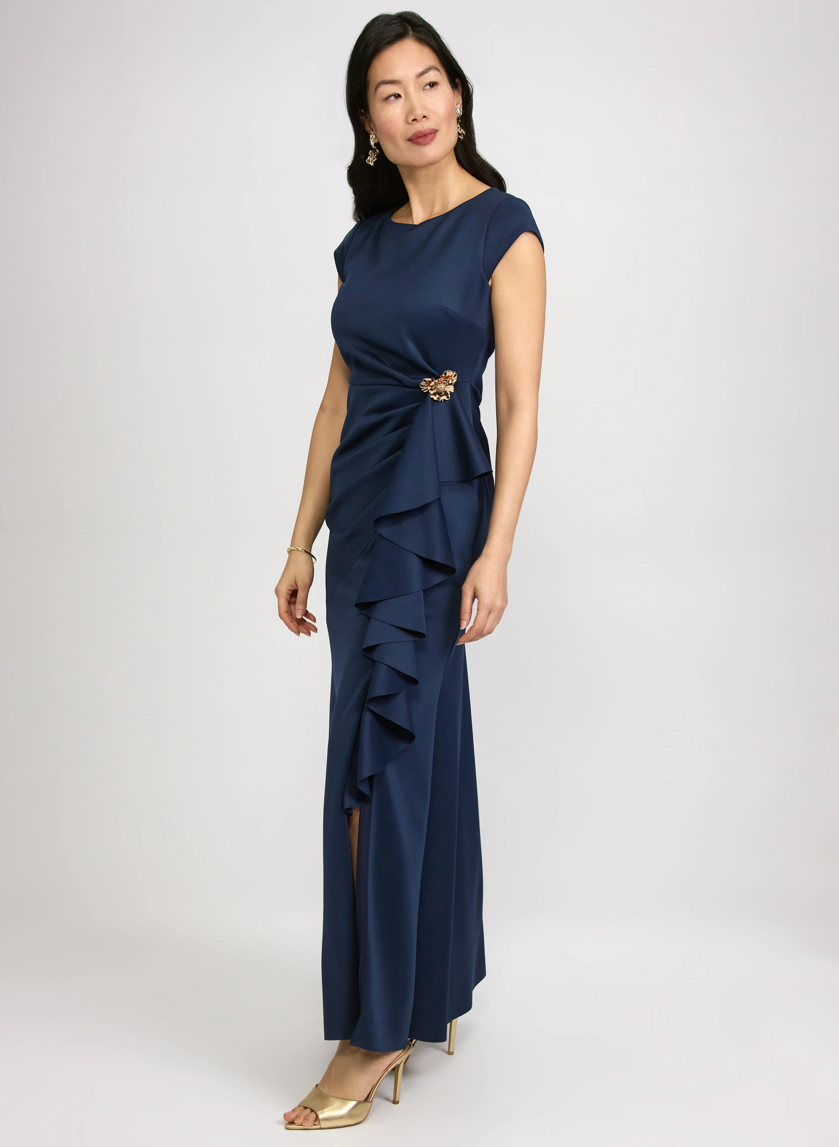 Ruffle Detail Dress - Image 2