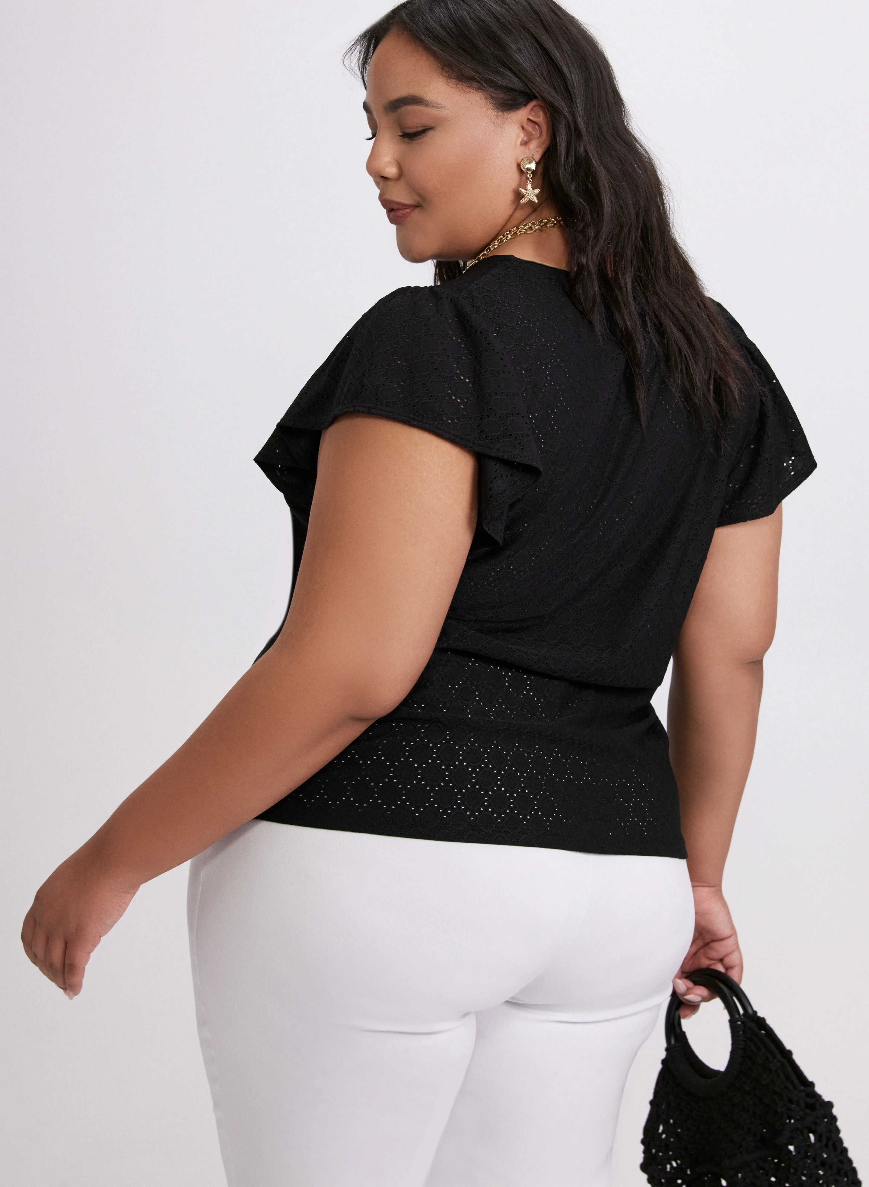 Ruffle Sleeve Top - Image 4