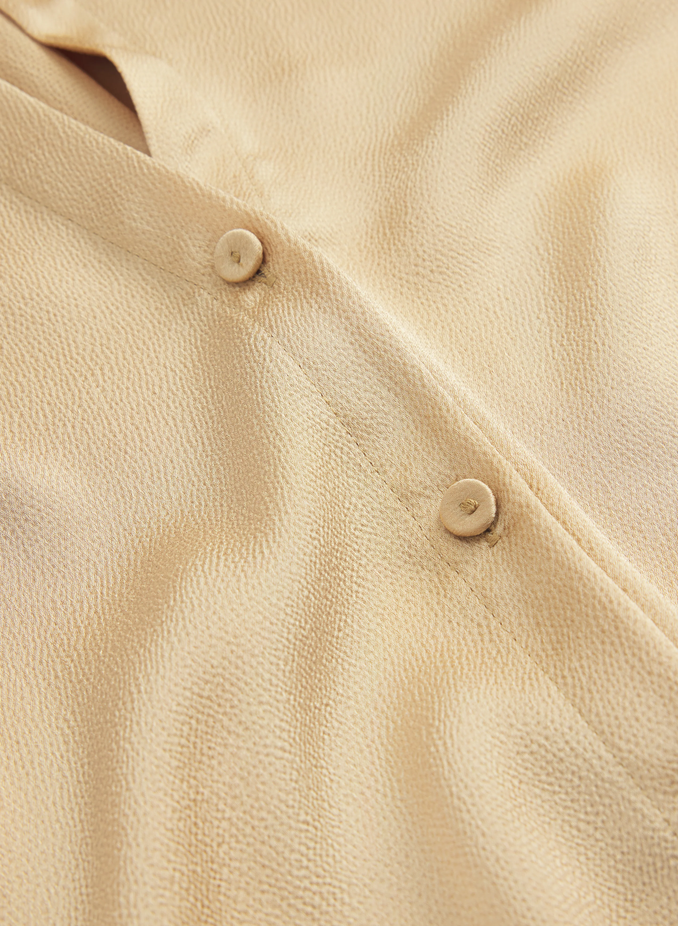 Satin Button-Down Blouse - Image 12