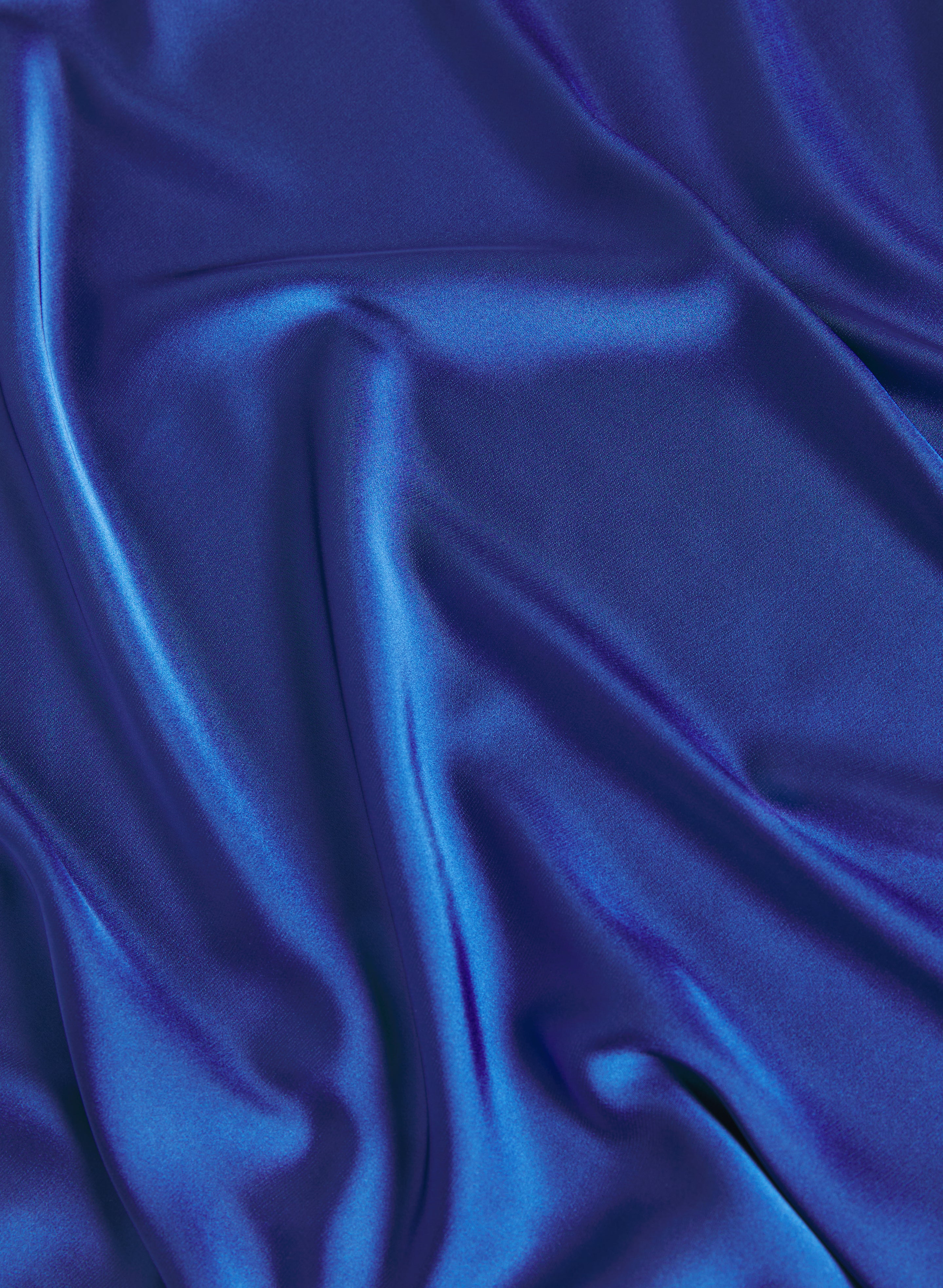 Satin Drop Shoulder Top - Image 7