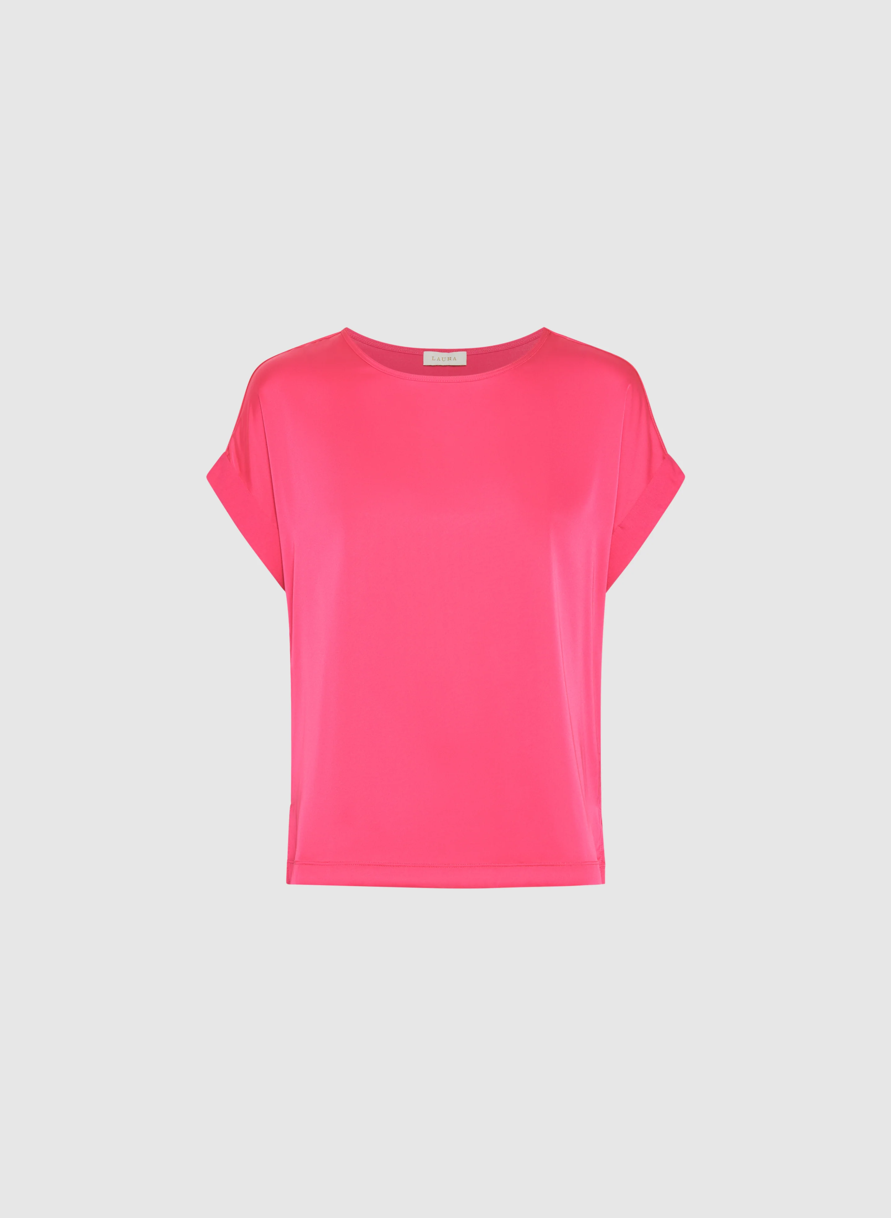 Satin Drop Shoulder Top - Image 6