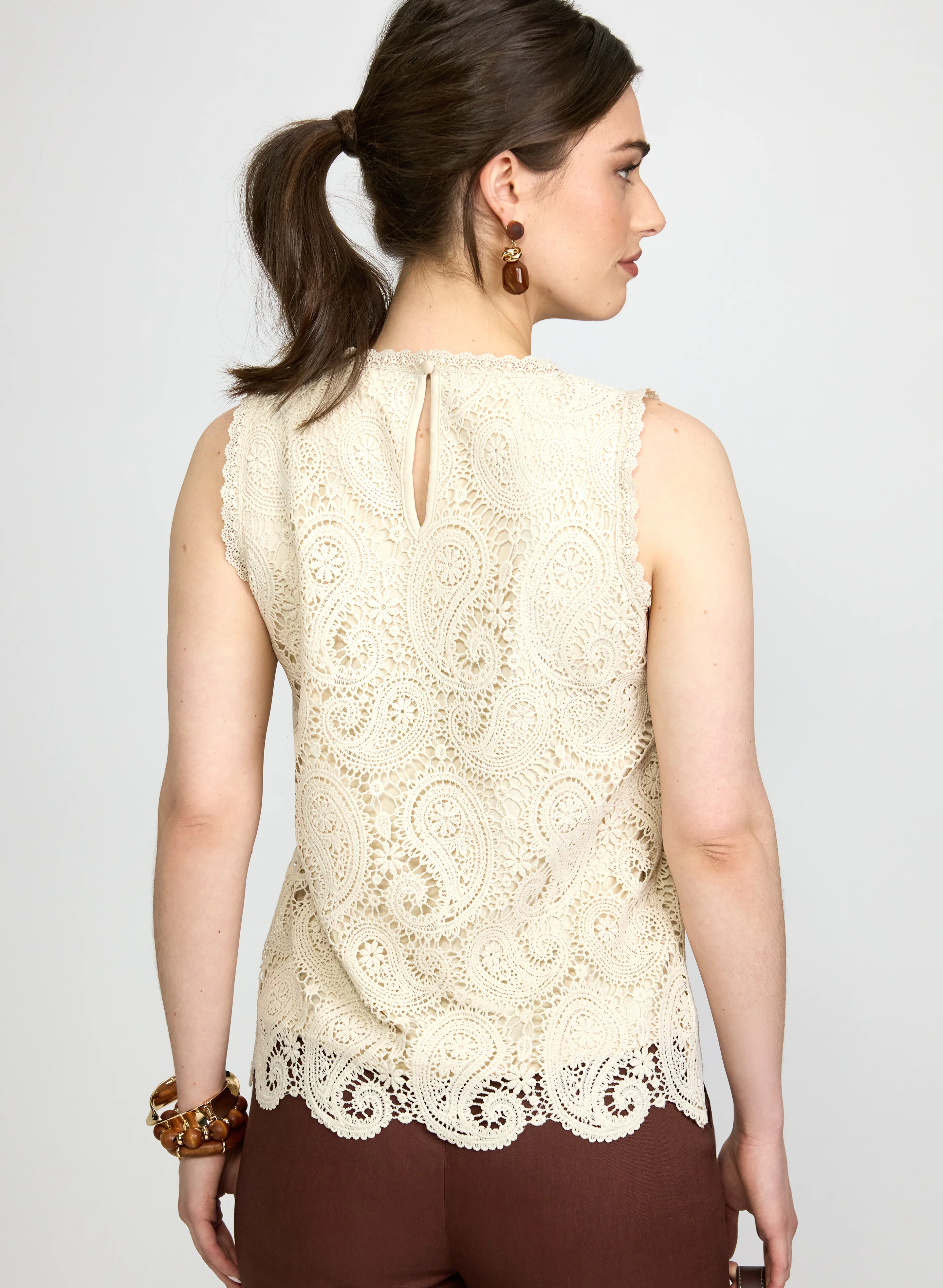 Paisley Crochet Top - Image 5